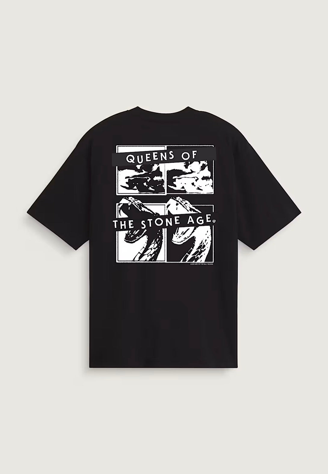 Vans x Queens Of The Stone Age Ouroboros Black T-Shirt