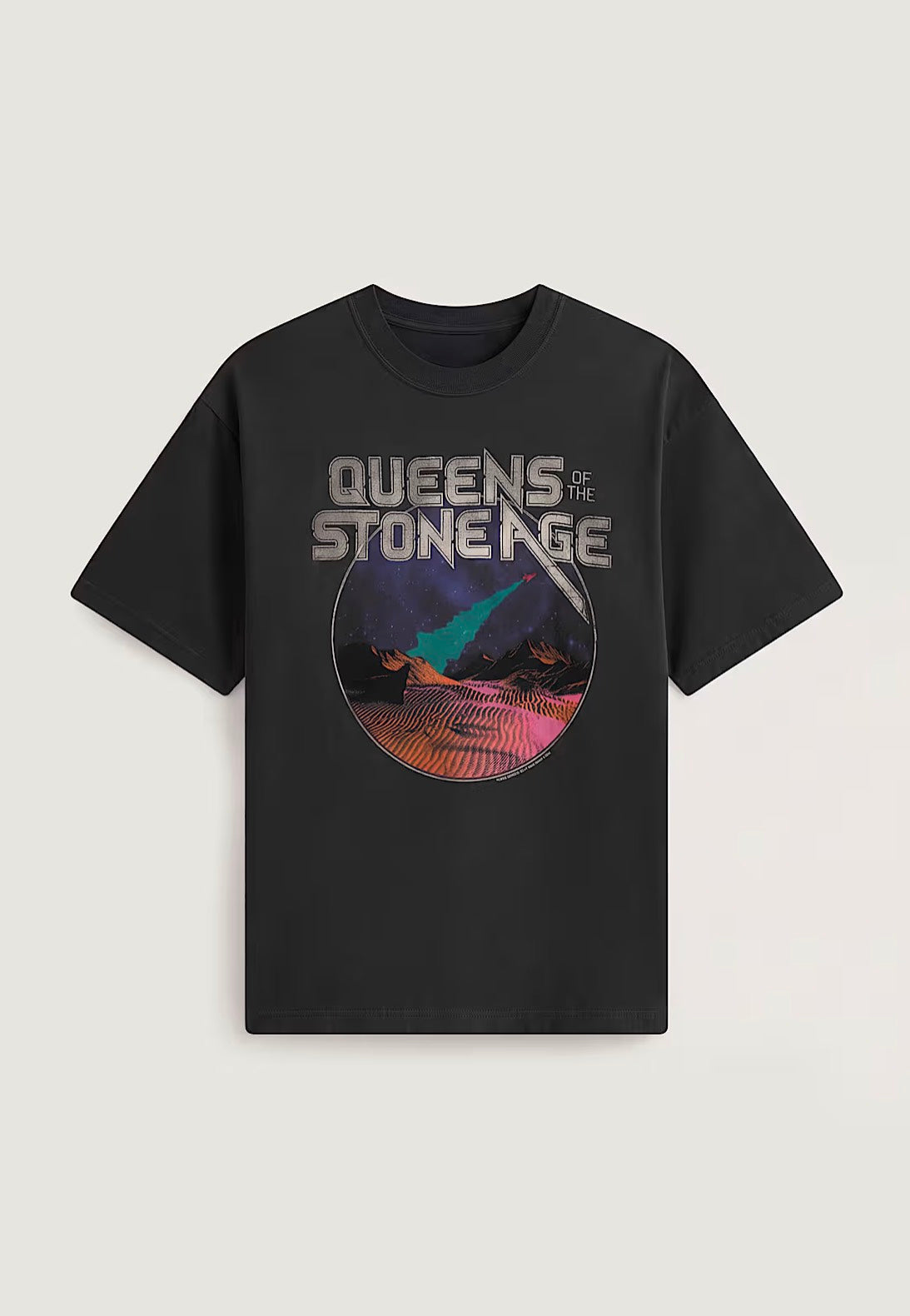 Vans x Queens Of The Stone Age Desert Sessions Faded Black T-Shirt