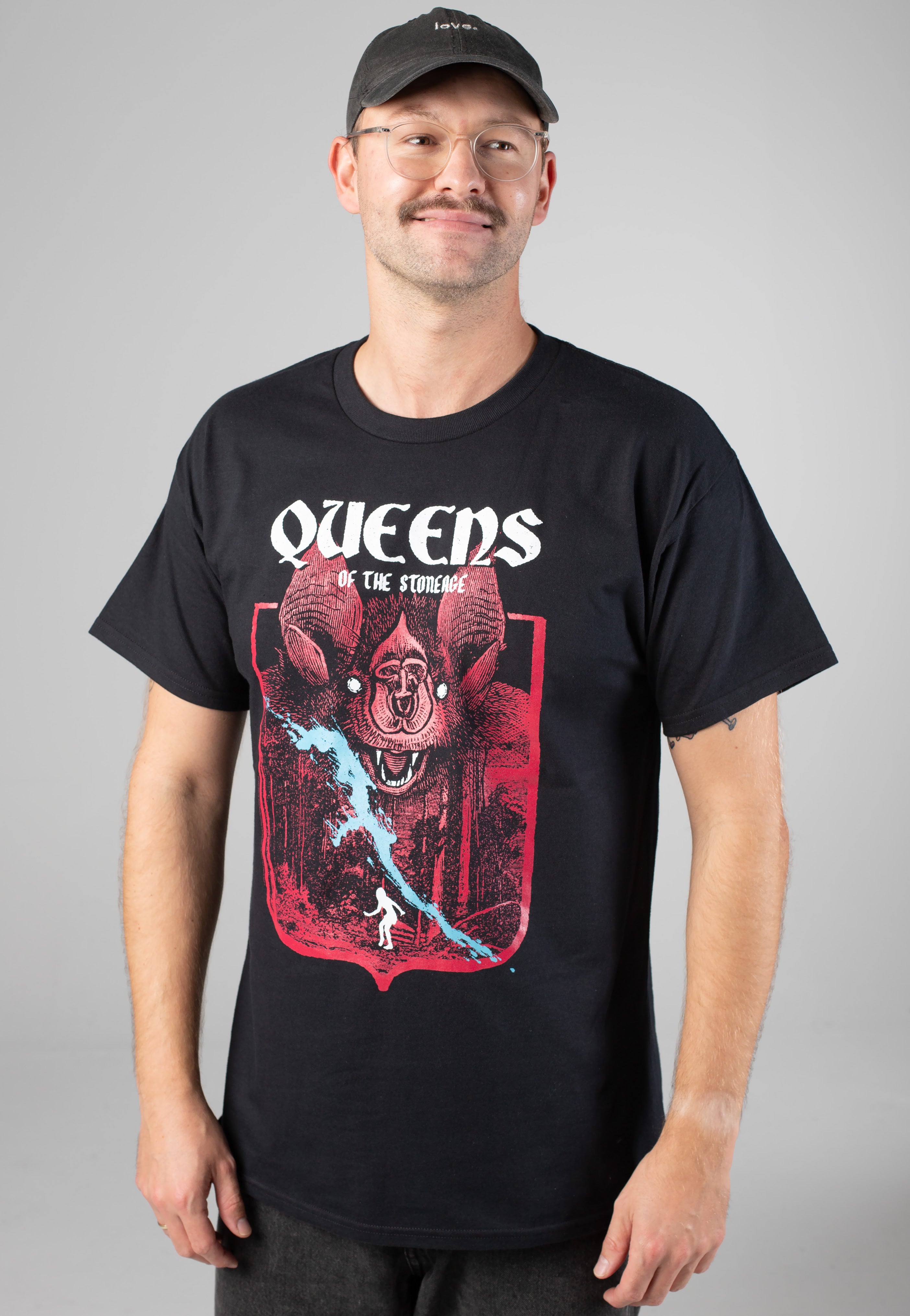 Queens Of The Stone Age - Dark Forrest Bat - T-Shirt | Men-Image