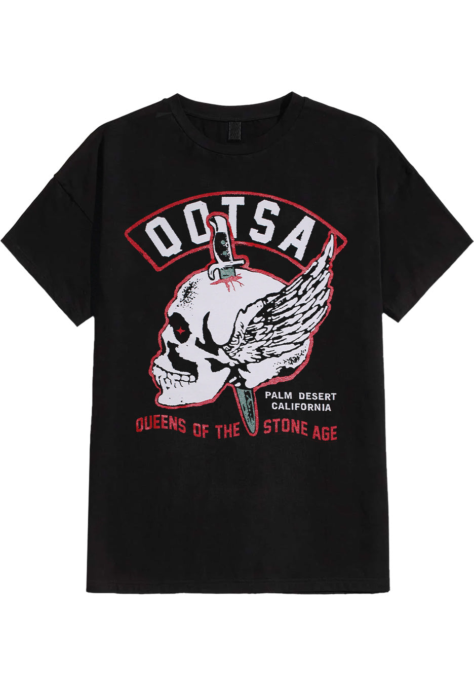 Queens Of The Stone Age - Skull - T-Shirt | Neutral-Image