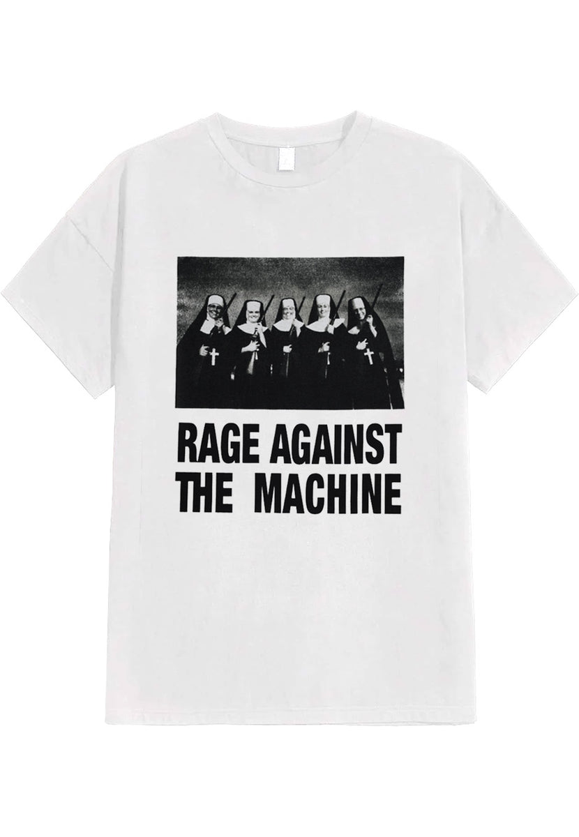 n*e様 RAGE AGAINST THE MACHINE Tシャツ 2XL Rage Against The Machine - Nuns And Guns White - T-Shirt