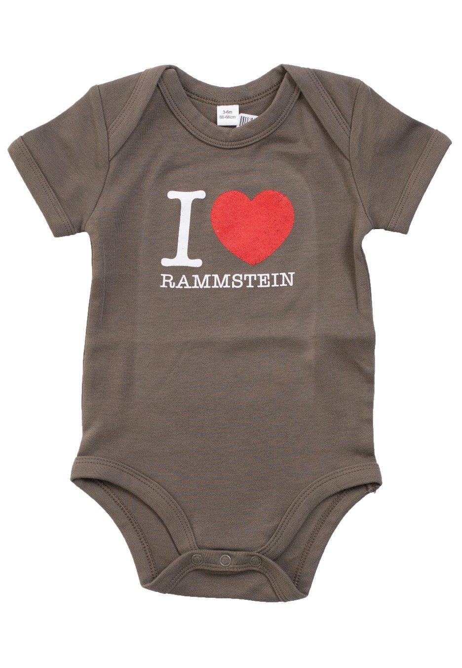 Rammstein - I Love Rammstein Dark Green - Bodysuit