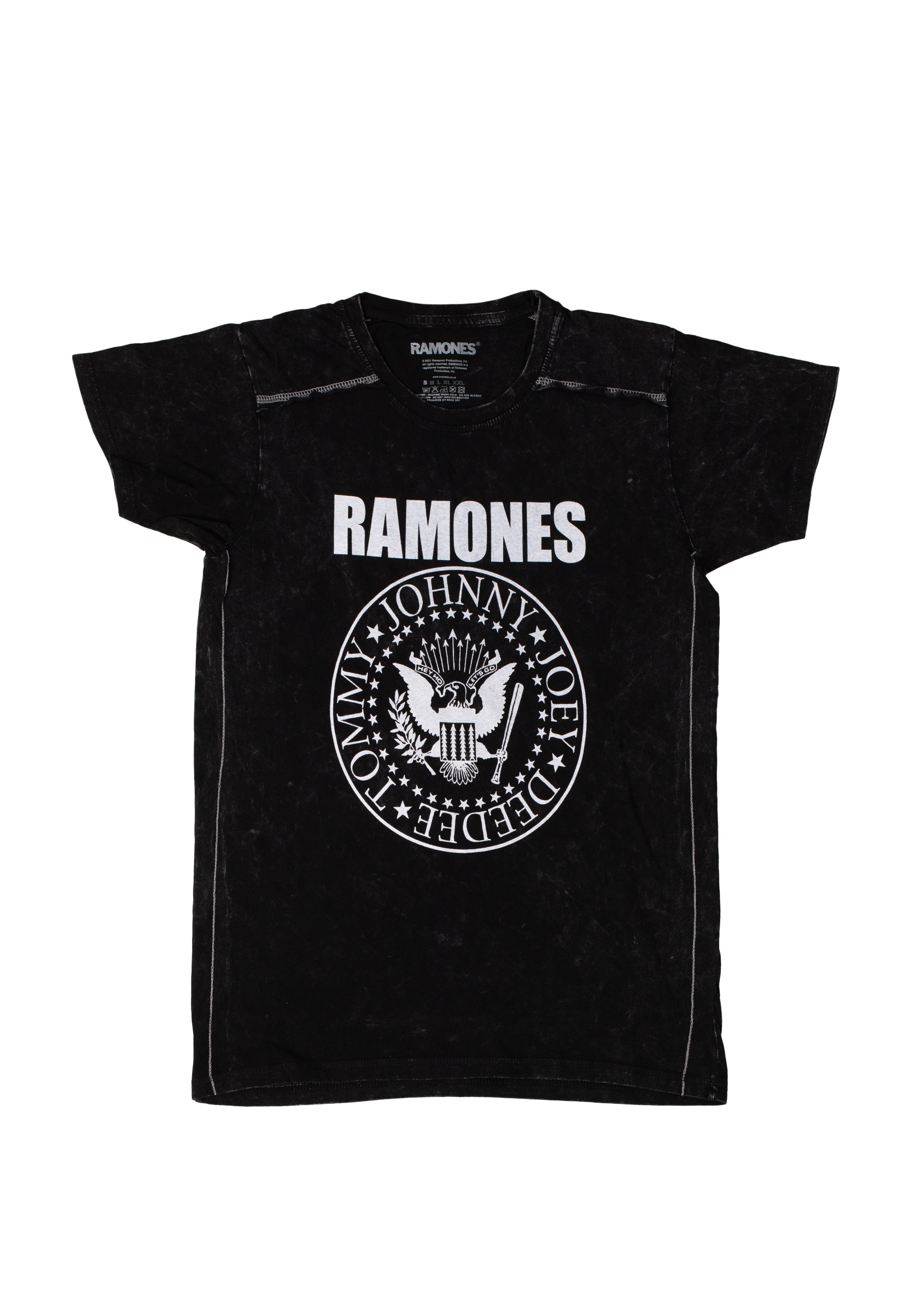 Ramones - Presidential Seal Snow Wash - T-Shirt