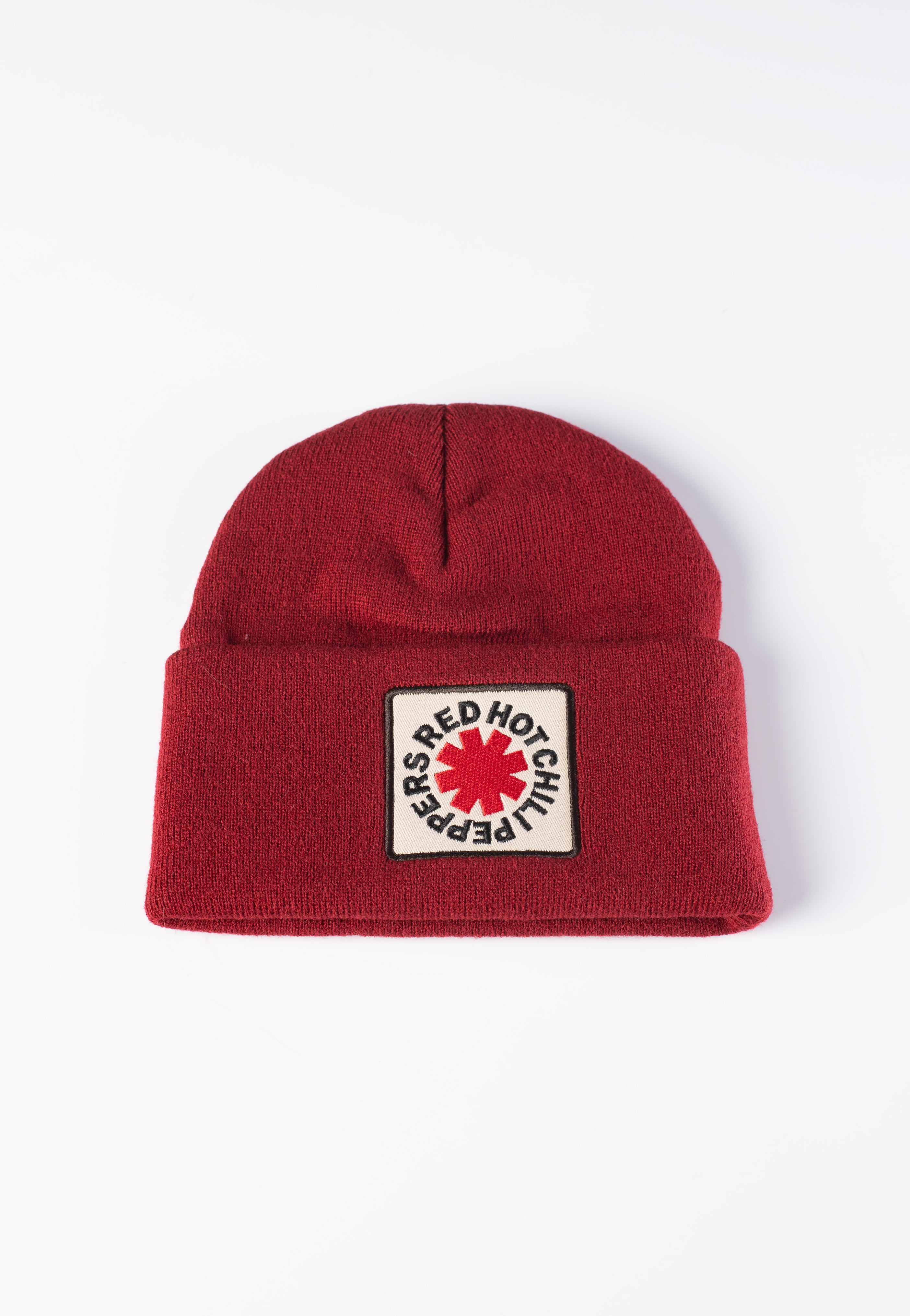 Red Hot Chili Peppers - Square Logo Bordeaux - Beanie | Neutral-Image