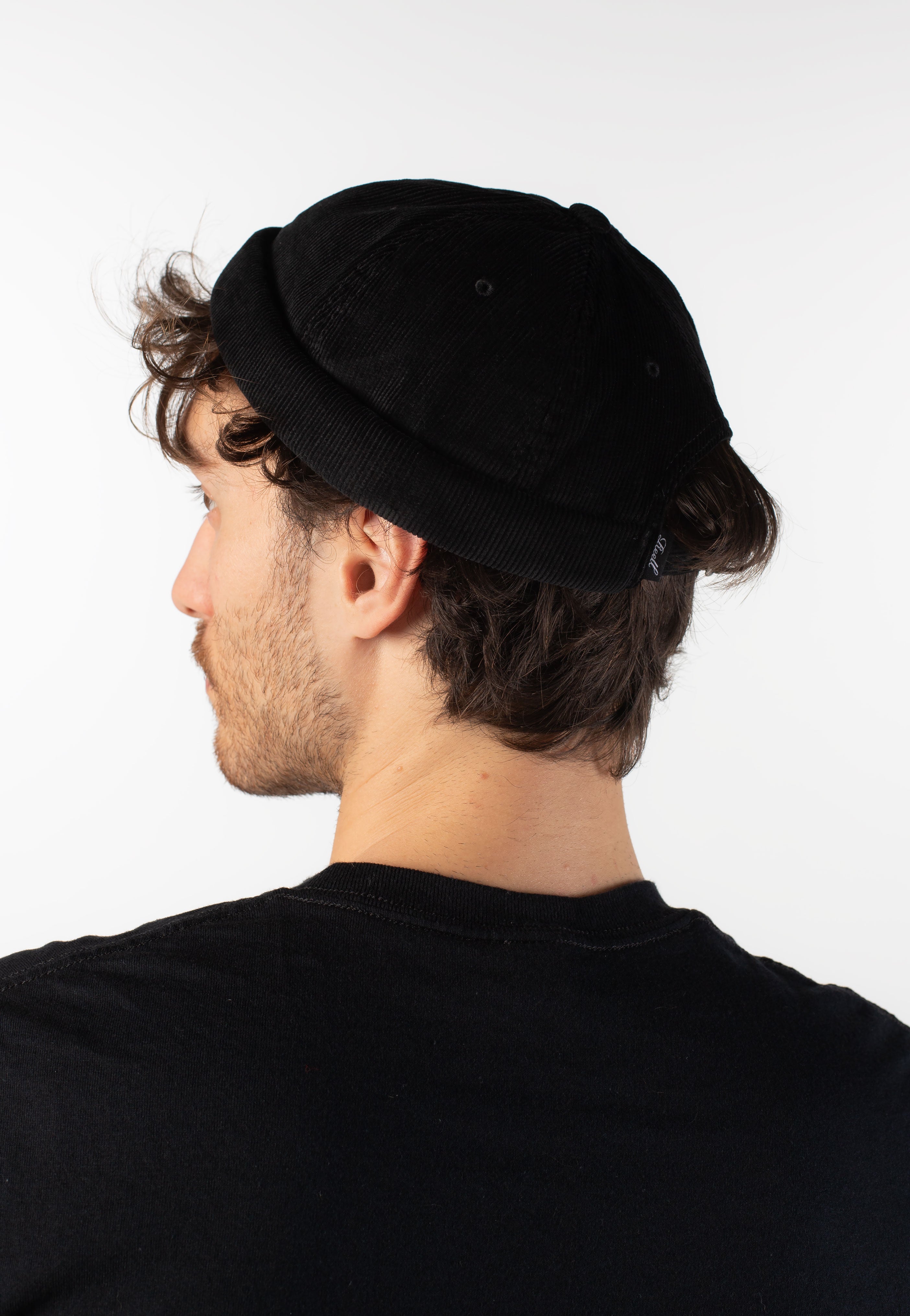 REELL - Docker Black Cord - Docker Cap | Neutral-Image