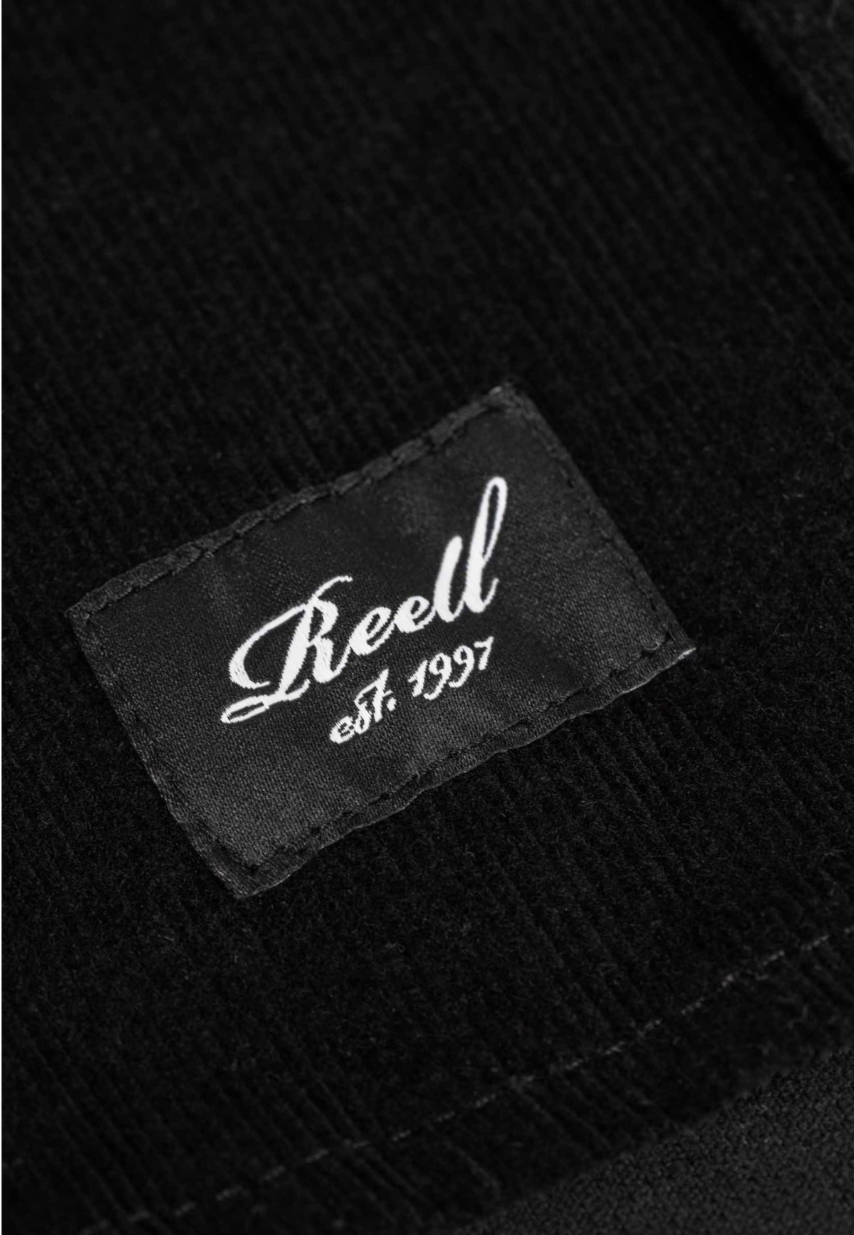REELL Dual Cord Deep Black Camisa