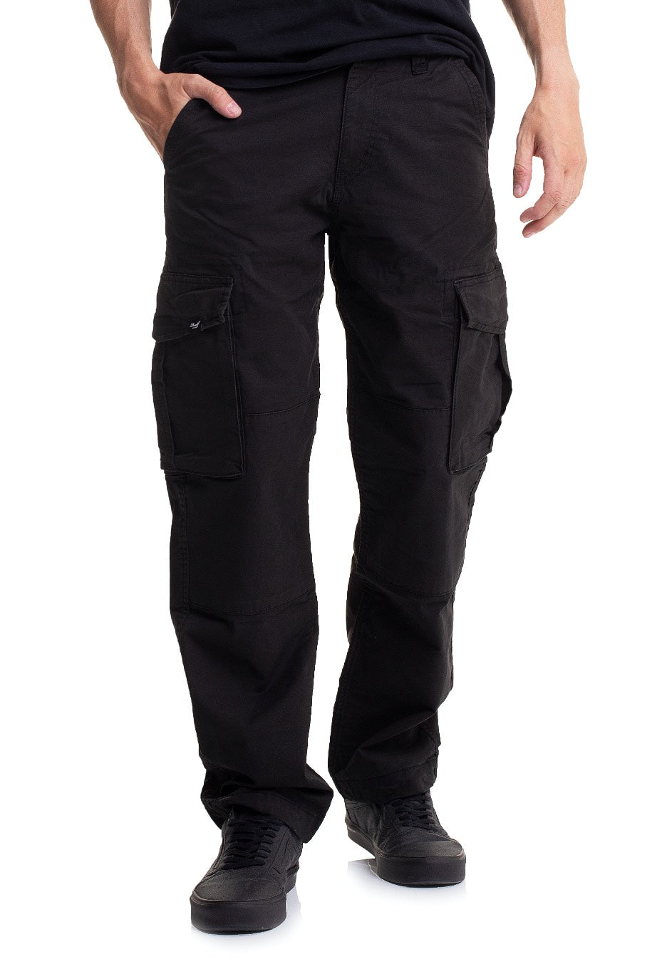 REELL - Flex Cargo LC Black Canvas - Pants | Men-Image