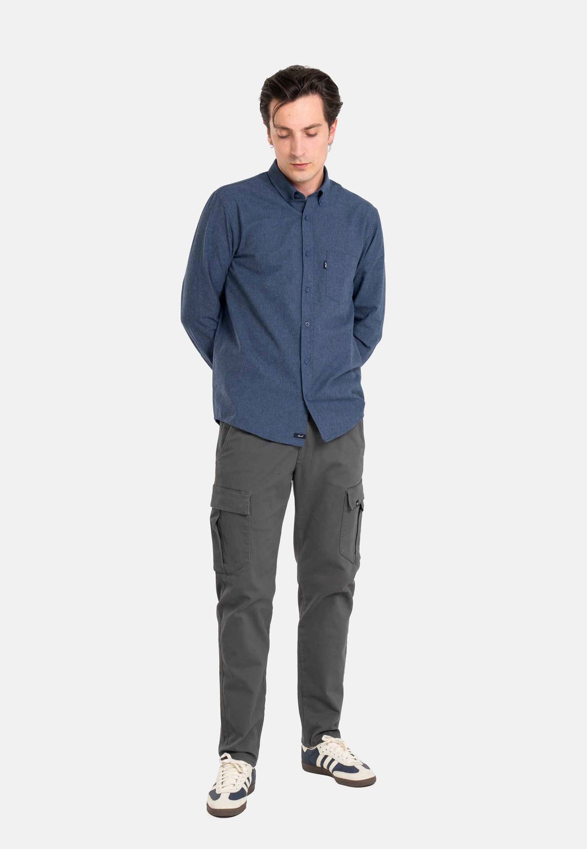 REELL Reflex Easy Cargo Vulcan Grey Pantalones