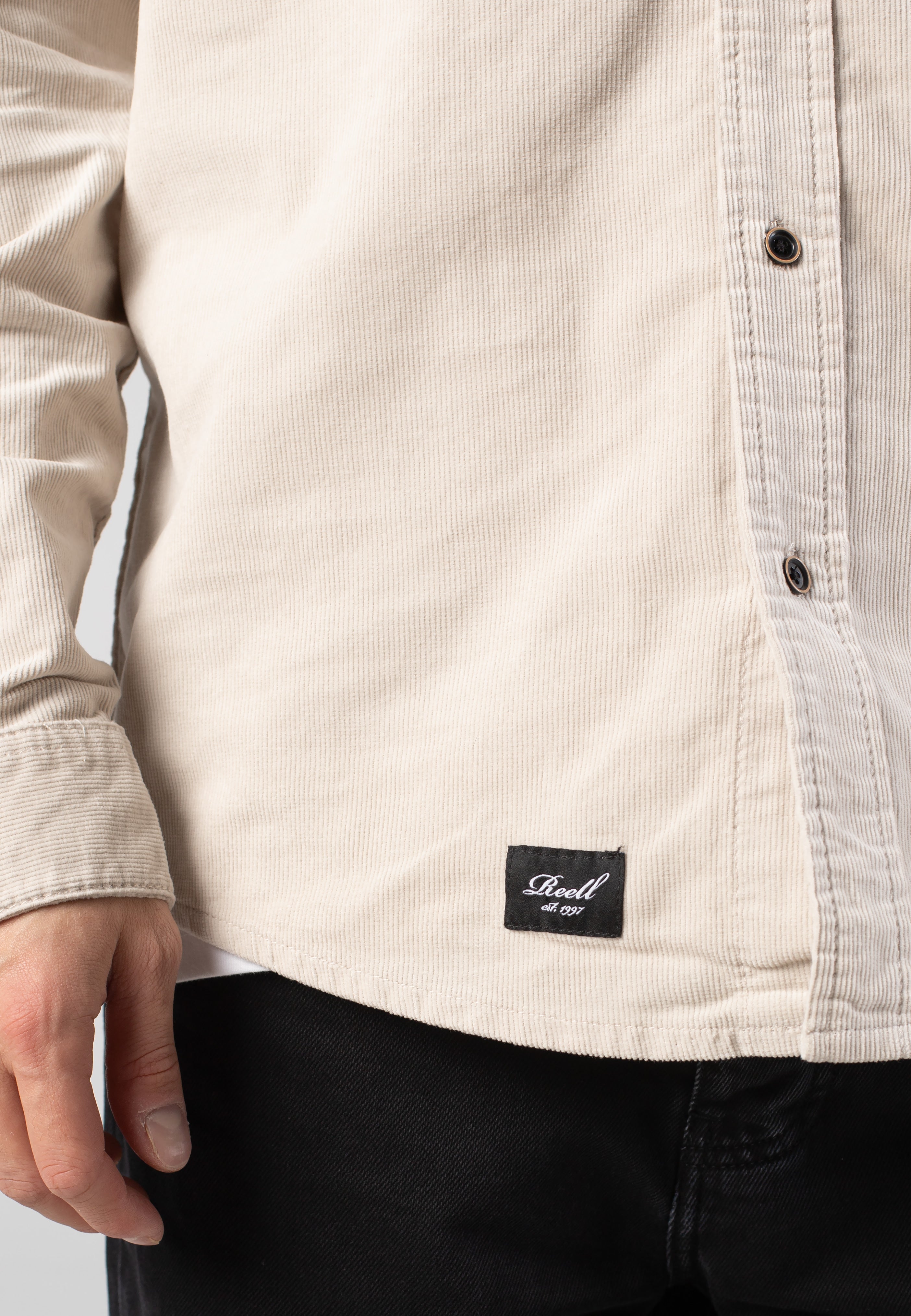 REELL - Strike Oatmeal - Shirt | Men-Image
