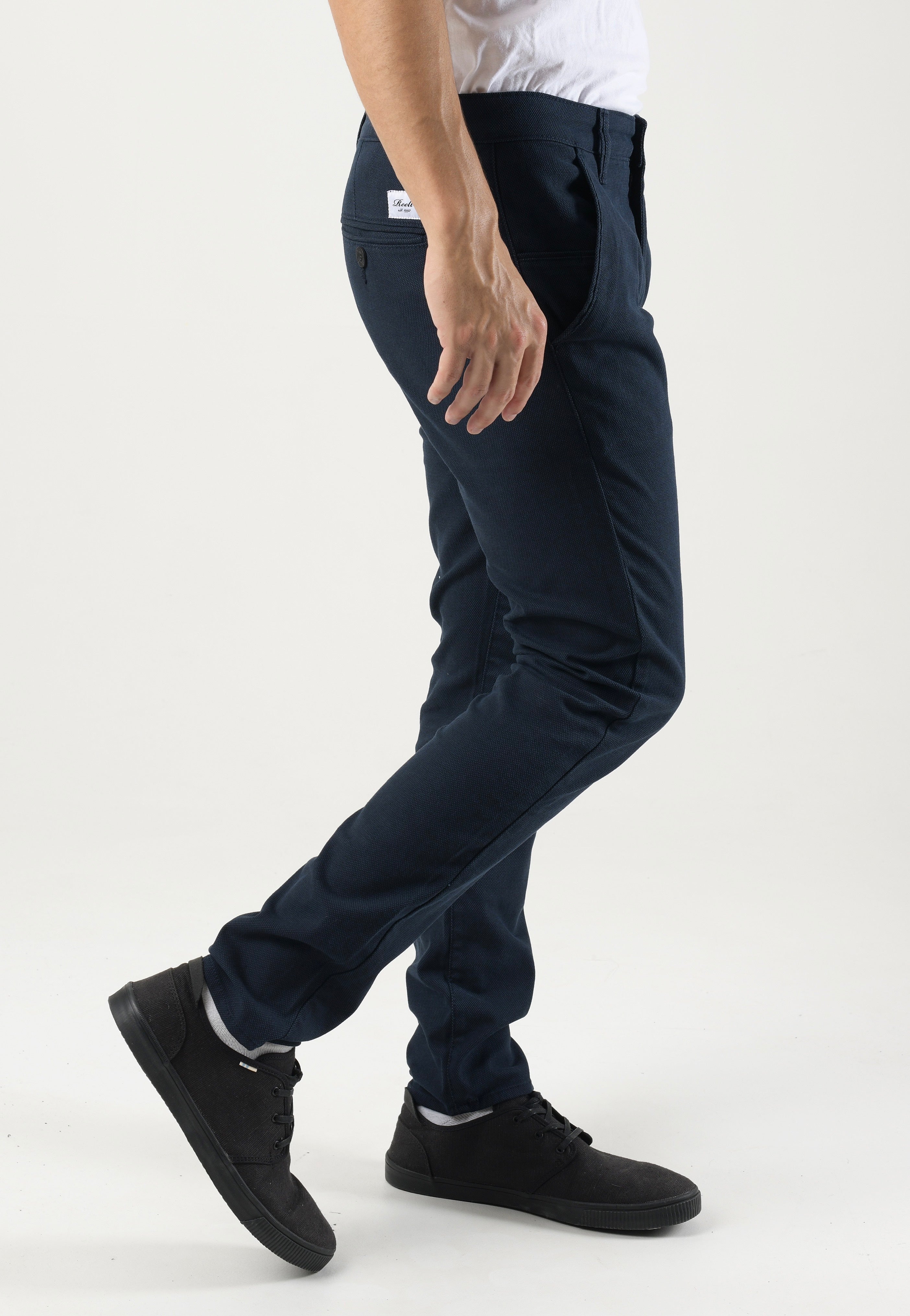 REELL - Superior Flex Chino Diamond Navy - Pants | Men-Image