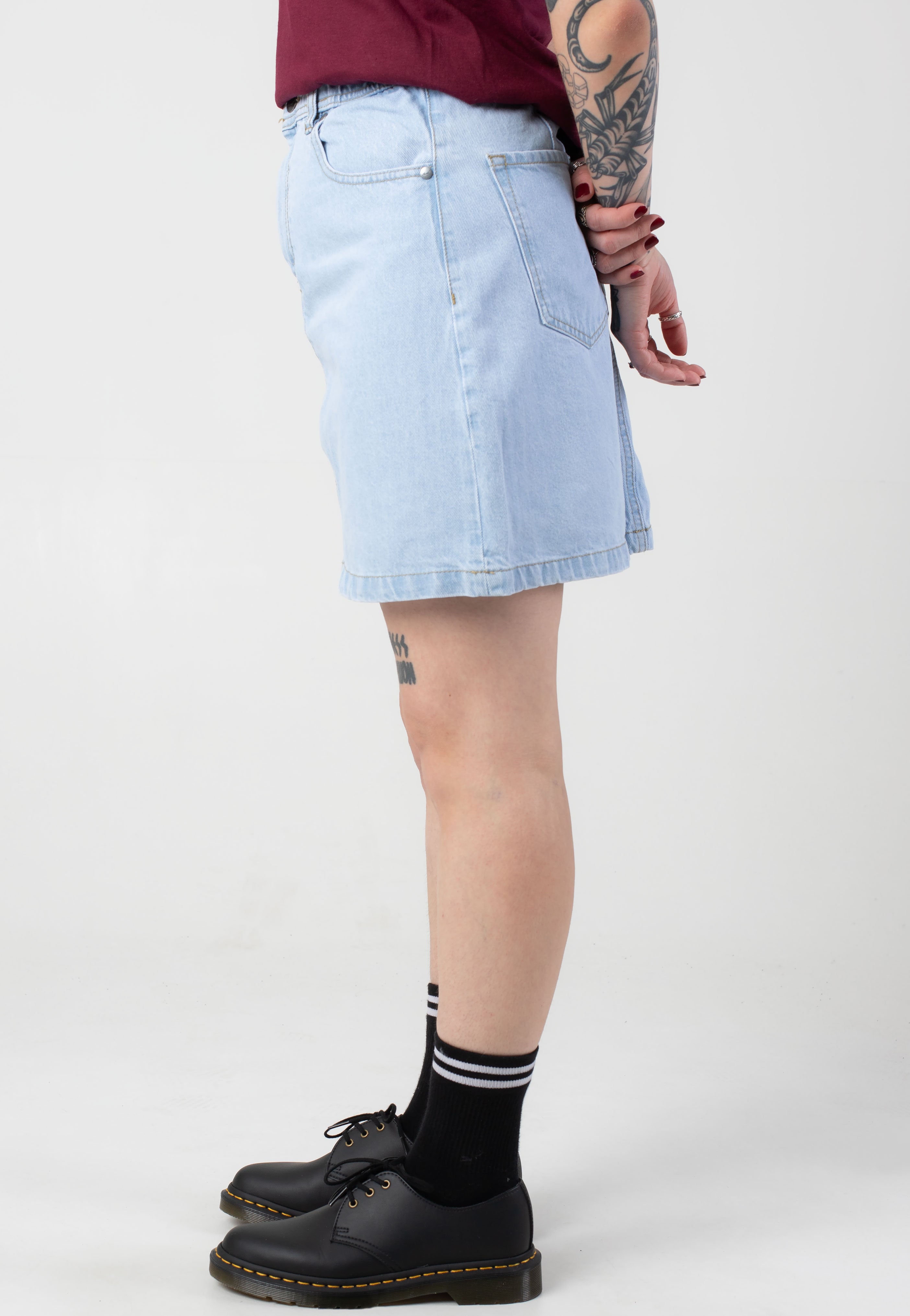 REELL - Women Nola Origin Light Blue - Skirt | Women-Image