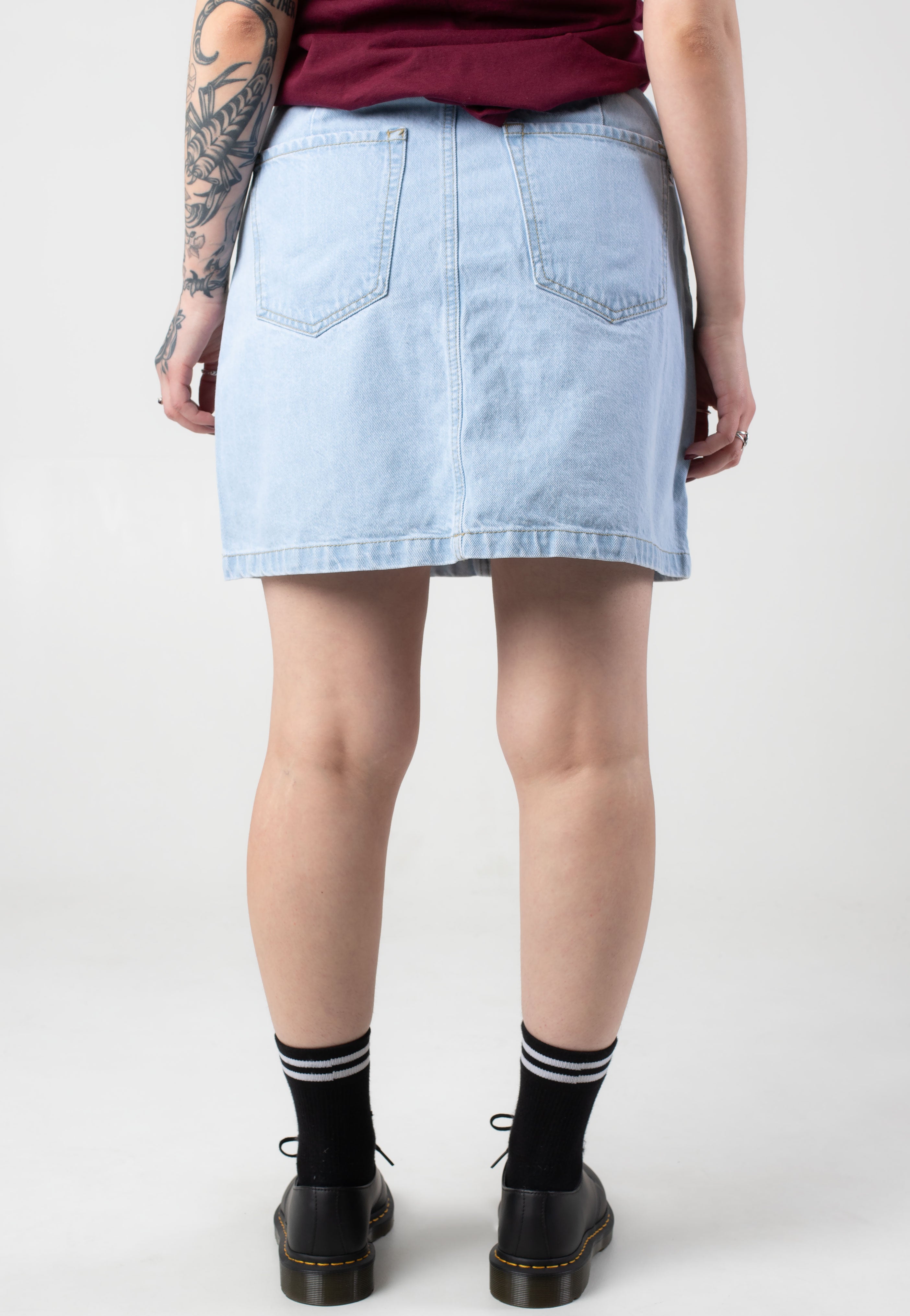 REELL - Women Nola Origin Light Blue - Skirt | Women-Image