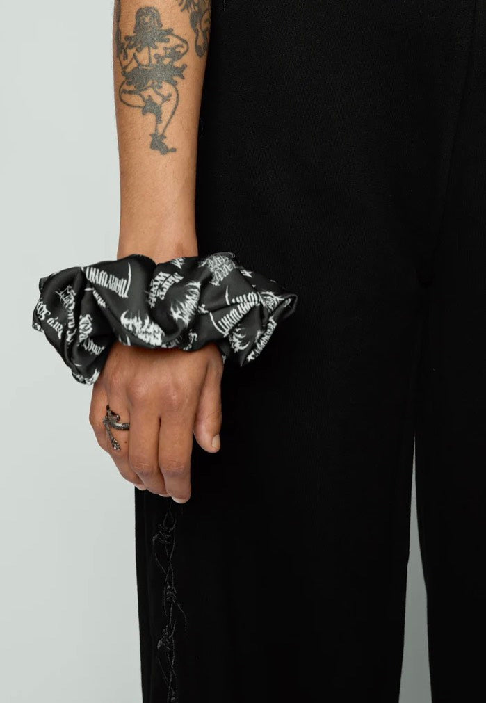 Mary Wyatt - Reign Scrunchie Black - Hair Accessories | Women-Image