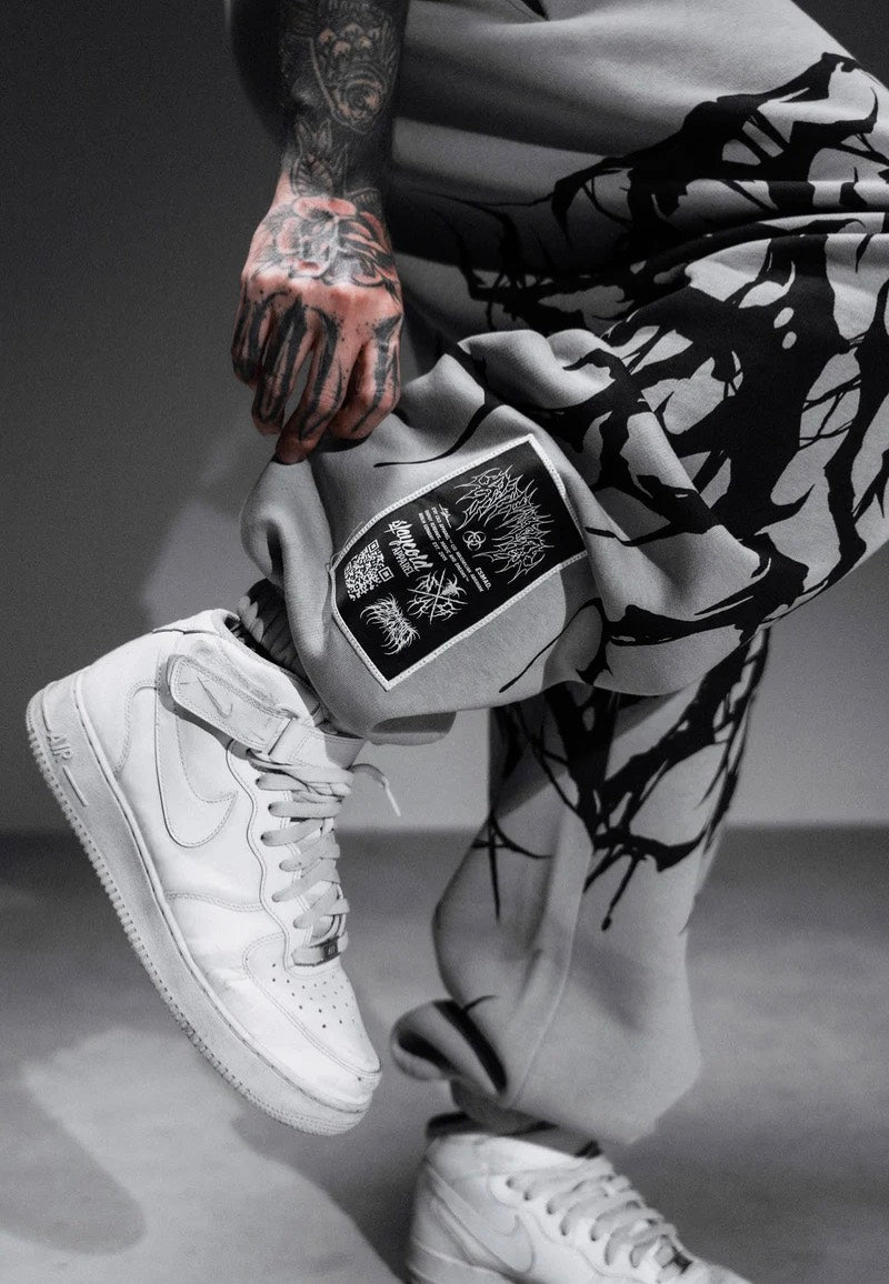 Stay Cold Apparel - Reign Of Blood Grey - Sweat Pants | Men-Image