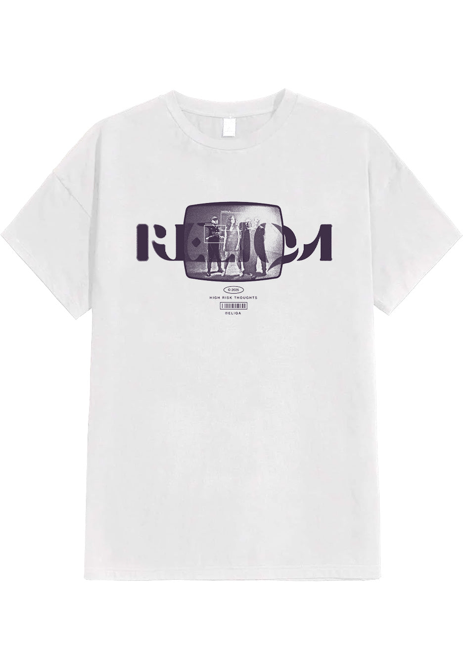 Reliqa High Risc Thoughts CRT White T-Shirt