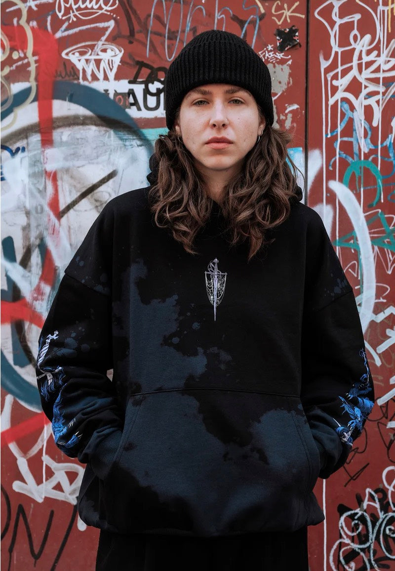 Stay Cold Apparel - Return Of The Dead Customized Oversized Black - Hoodie | Neutral-Image