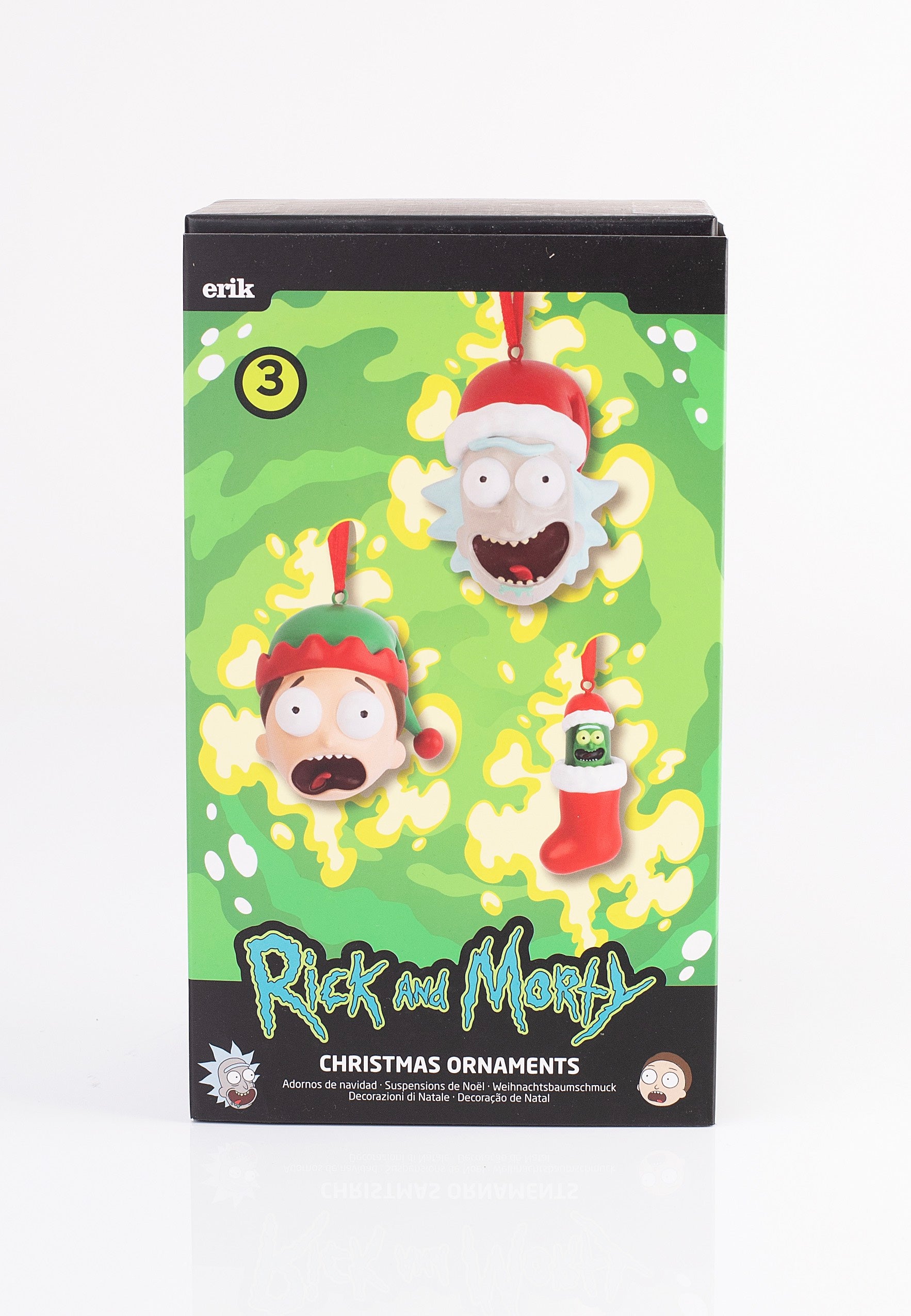 Rick And Morty - Rick and Morty Ornaments - Christmas Tree Decorations | Neutral-Image