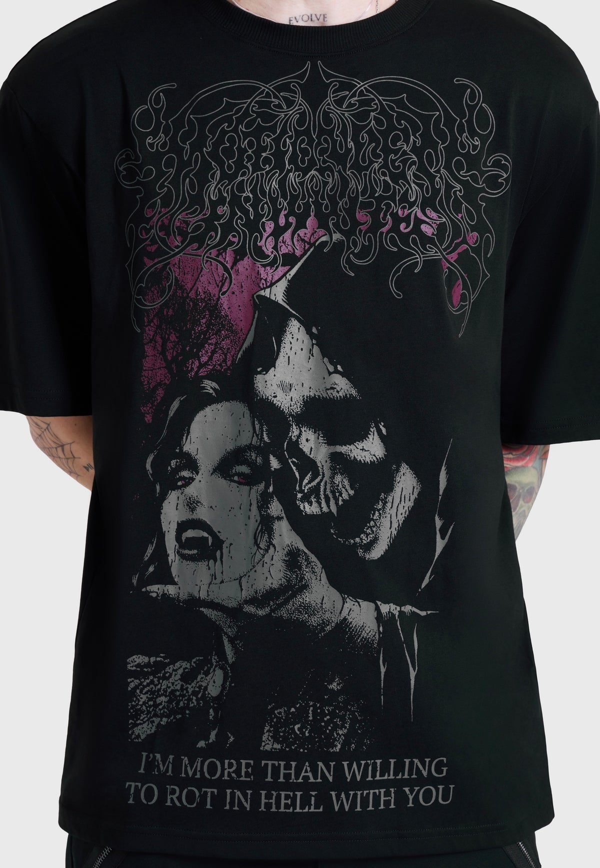Killstar x Motionless in White Rot In Hell Black T-Shirt