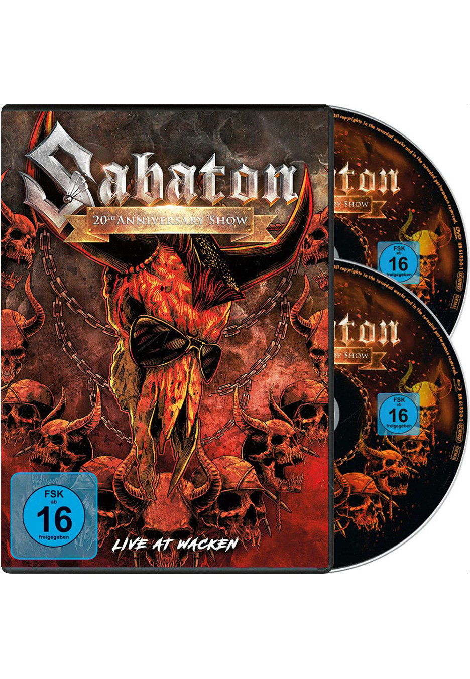 Sabaton - 20Th Anniversary Show - Live At Wacken - Blu Ray + DVD