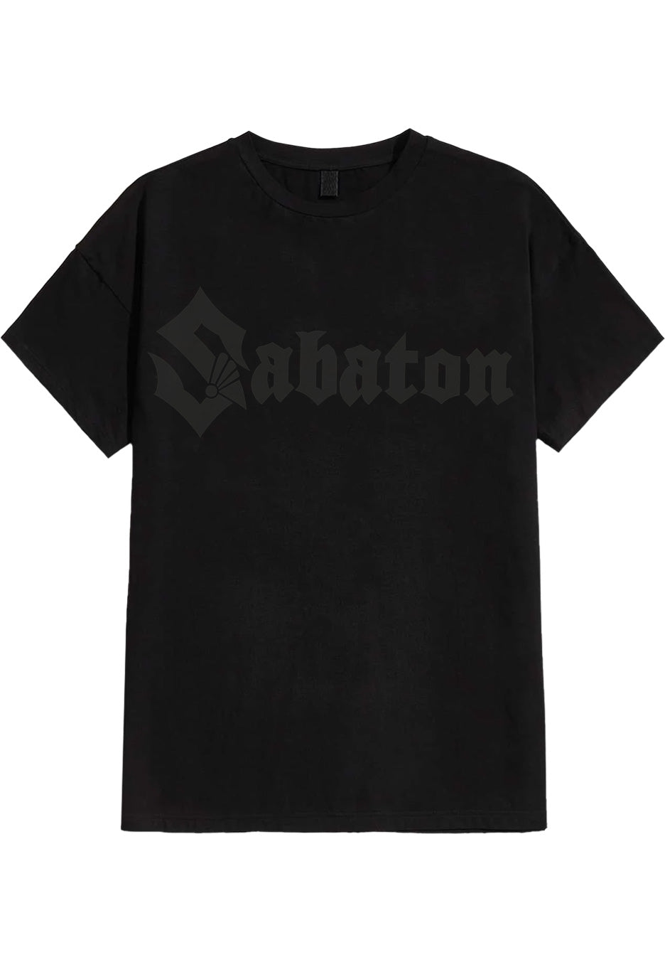 Sabaton - Dragon Black On Black - T-Shirt | Neutral-Image