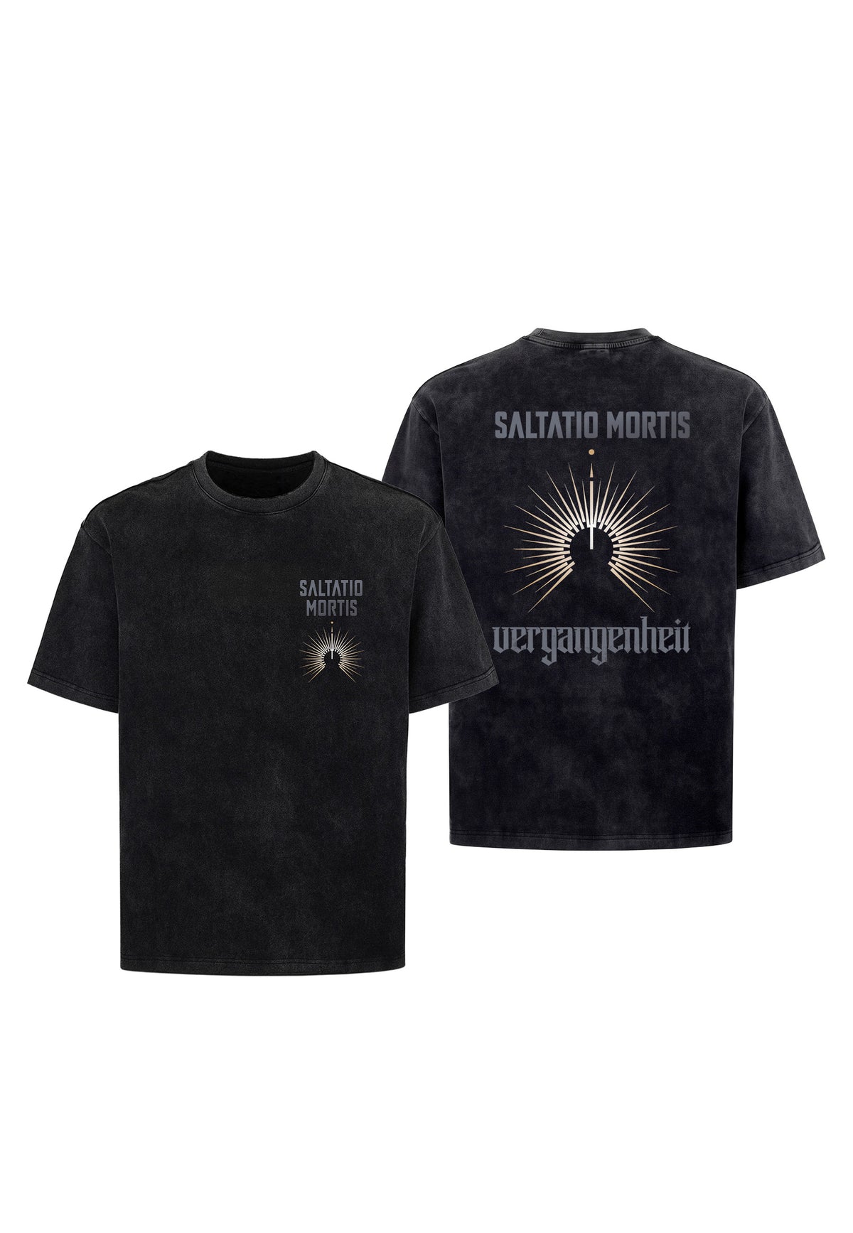 Saltatio Mortis EP 5 Vergangenheit Black Stone Washed T-Shirt