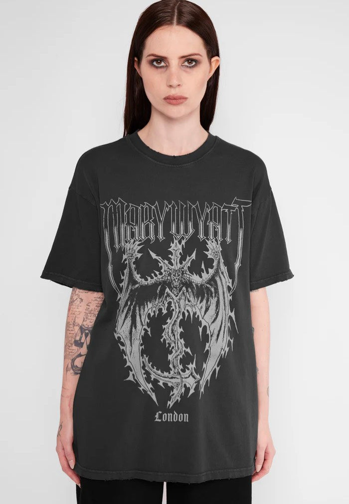 Mary Wyatt - Samael Black - T-Shirt | Women-Image