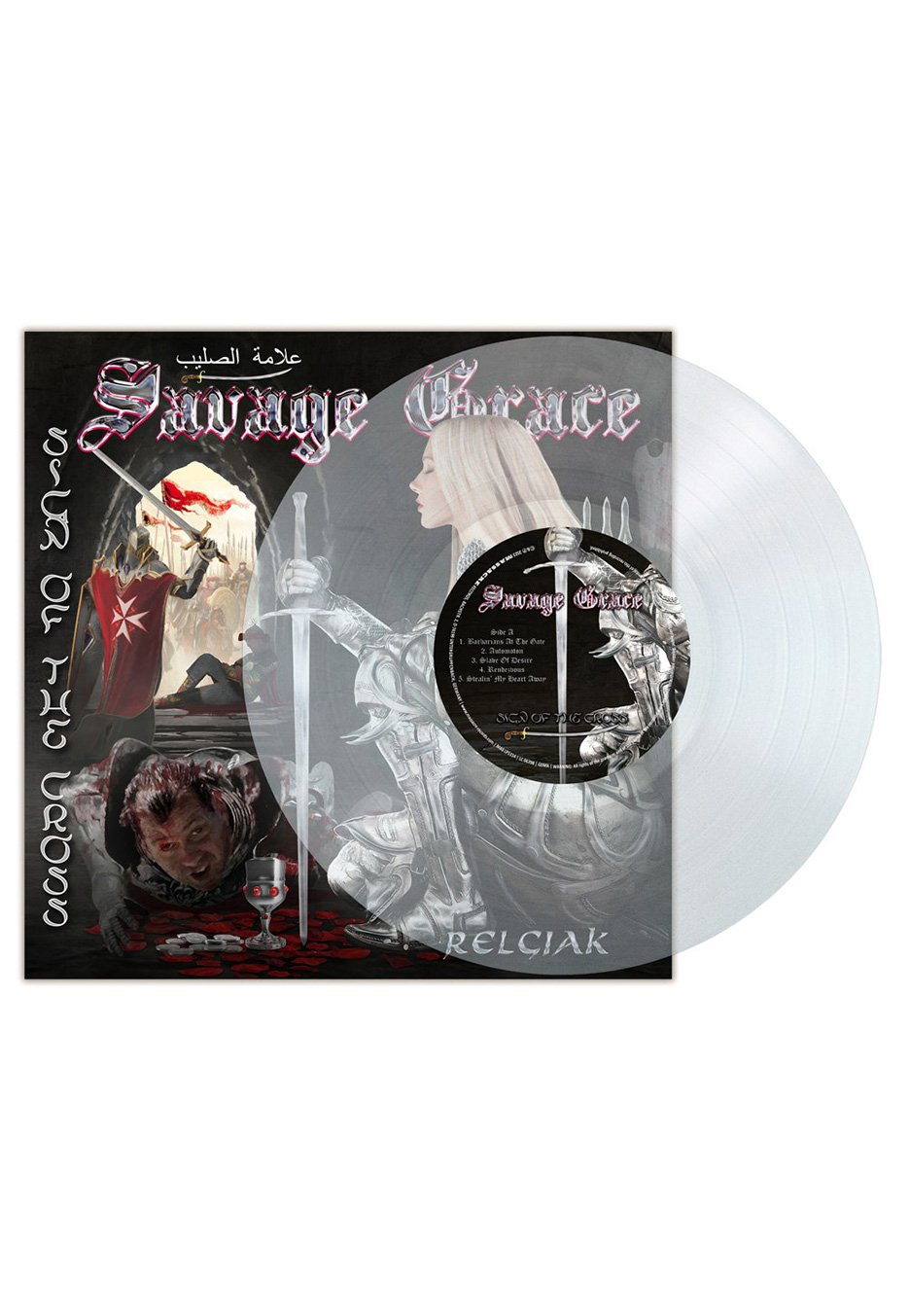 Savage Grace - Sign Of The Cross Clear - Colored Vinyl