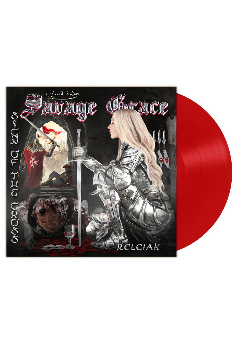 Savage Grace - Sign Of The Cross Red - Colored Vinyl