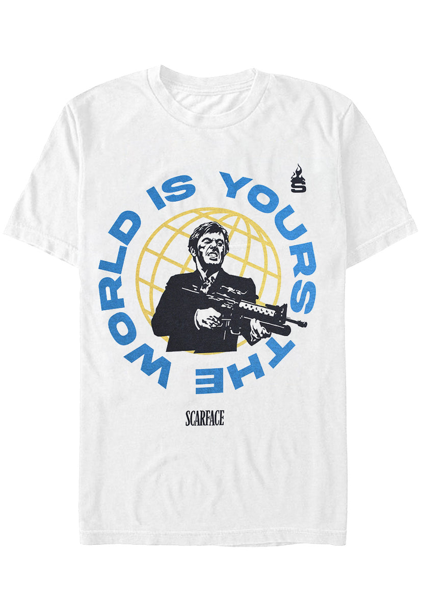 Scarface - The World Is Yours White - T-Shirt | Nuclear Blast