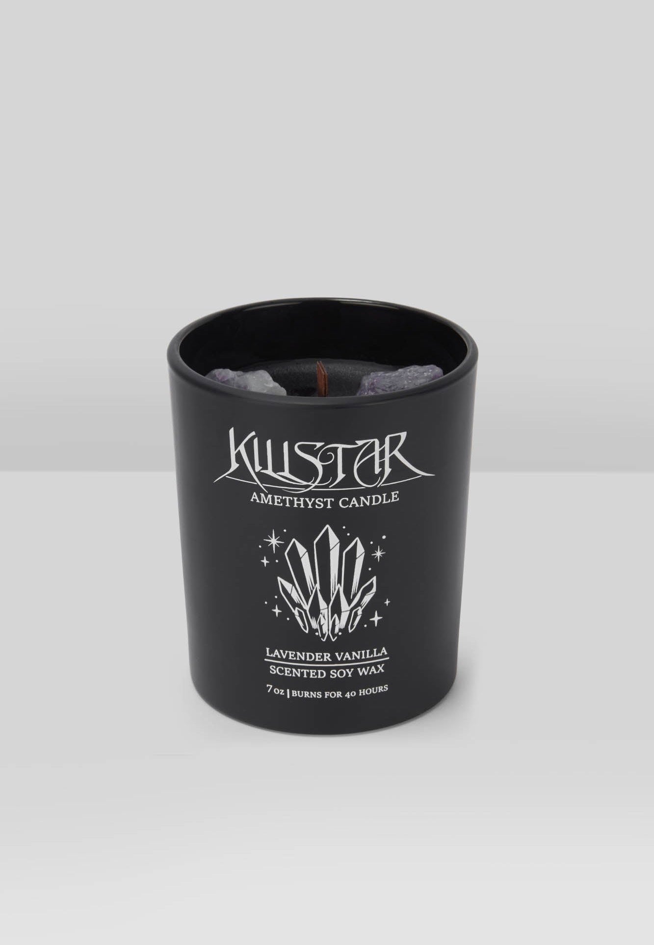 Killstar - Selskie Amethyst Black - Candle | Neutral-Image