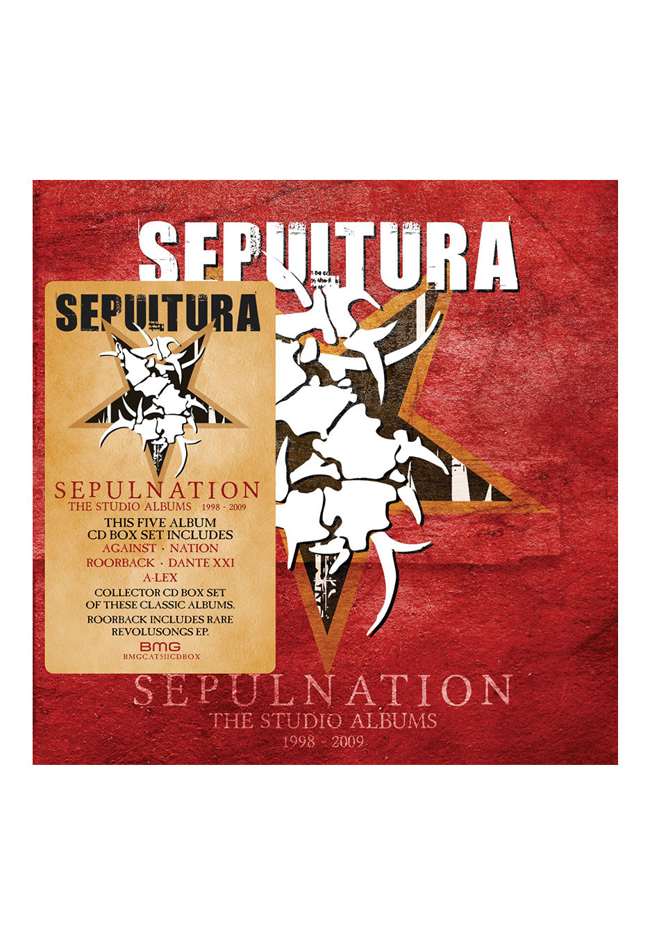 Sepultura - Sepulnation - The Studio Albums 1998-2009 - 5 CD Box