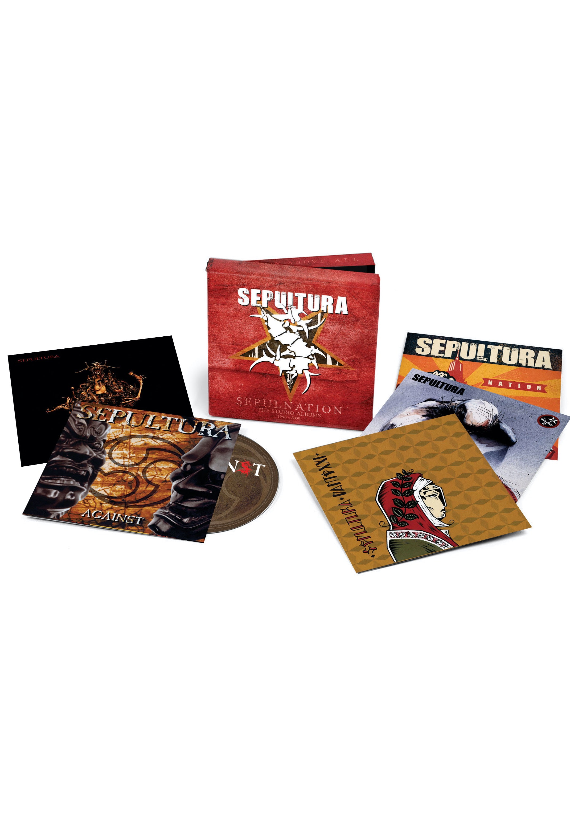 Sepultura - Sepulnation - The Studio Albums 1998-2009 - 5 CD Box