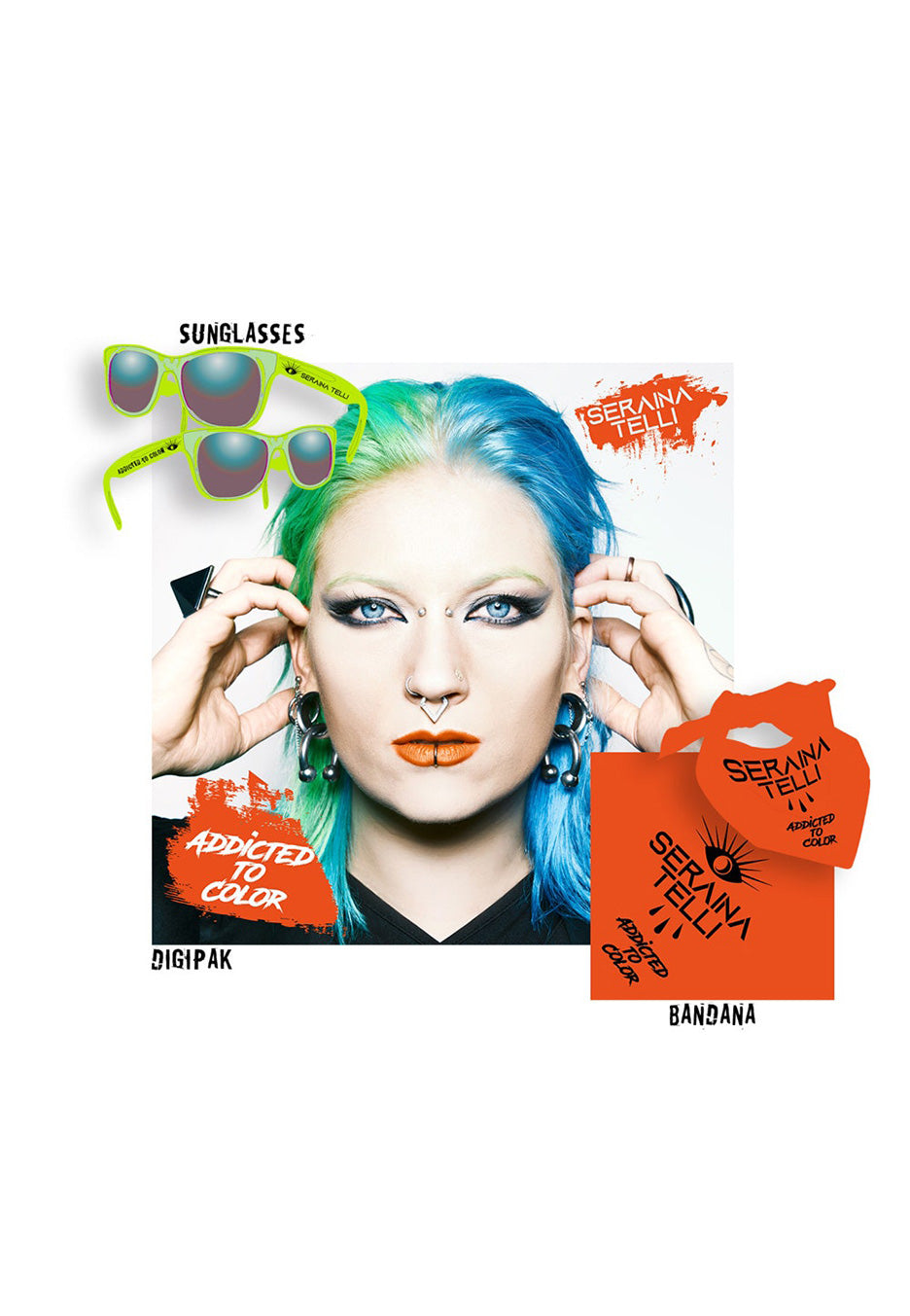 Seraina Telli - Addicted To Color - CD Boxset | Neutral-Image