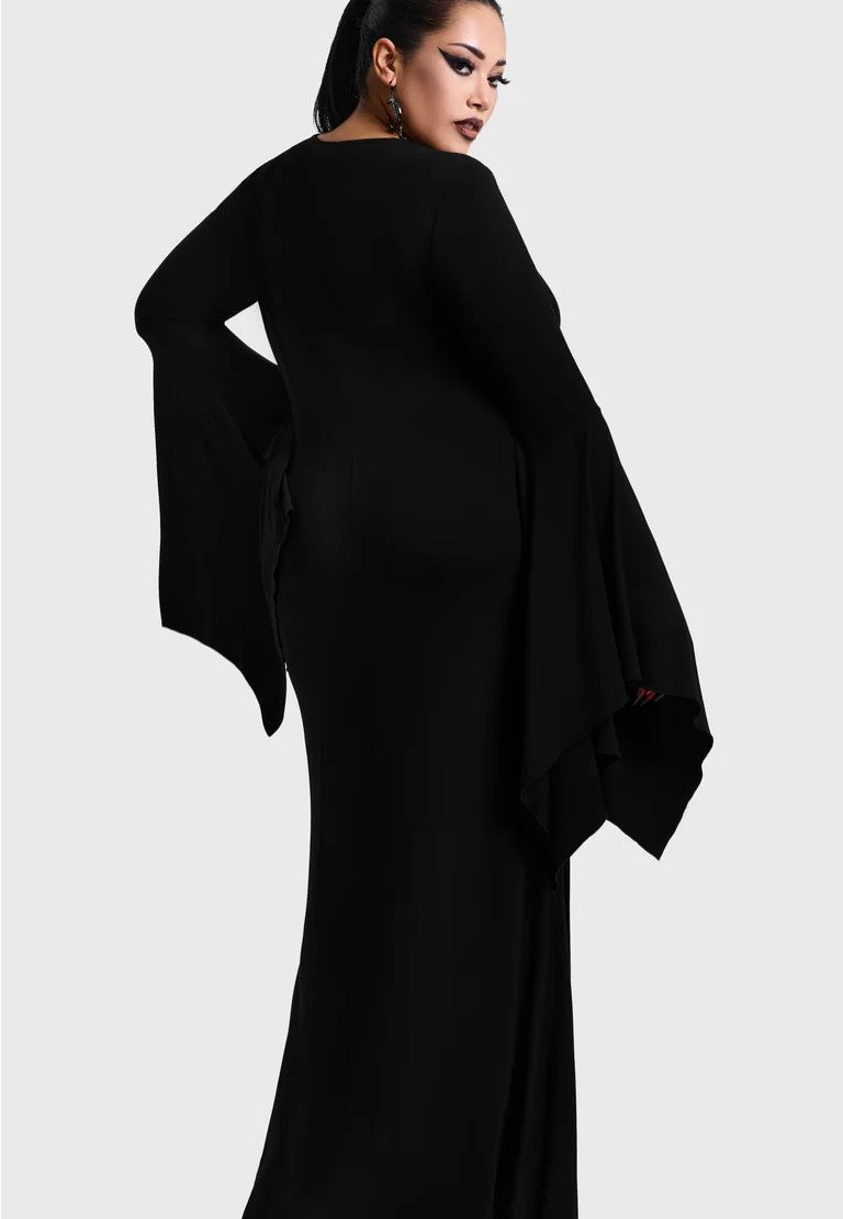 Killstar Seraphelle Maxi Black Robe