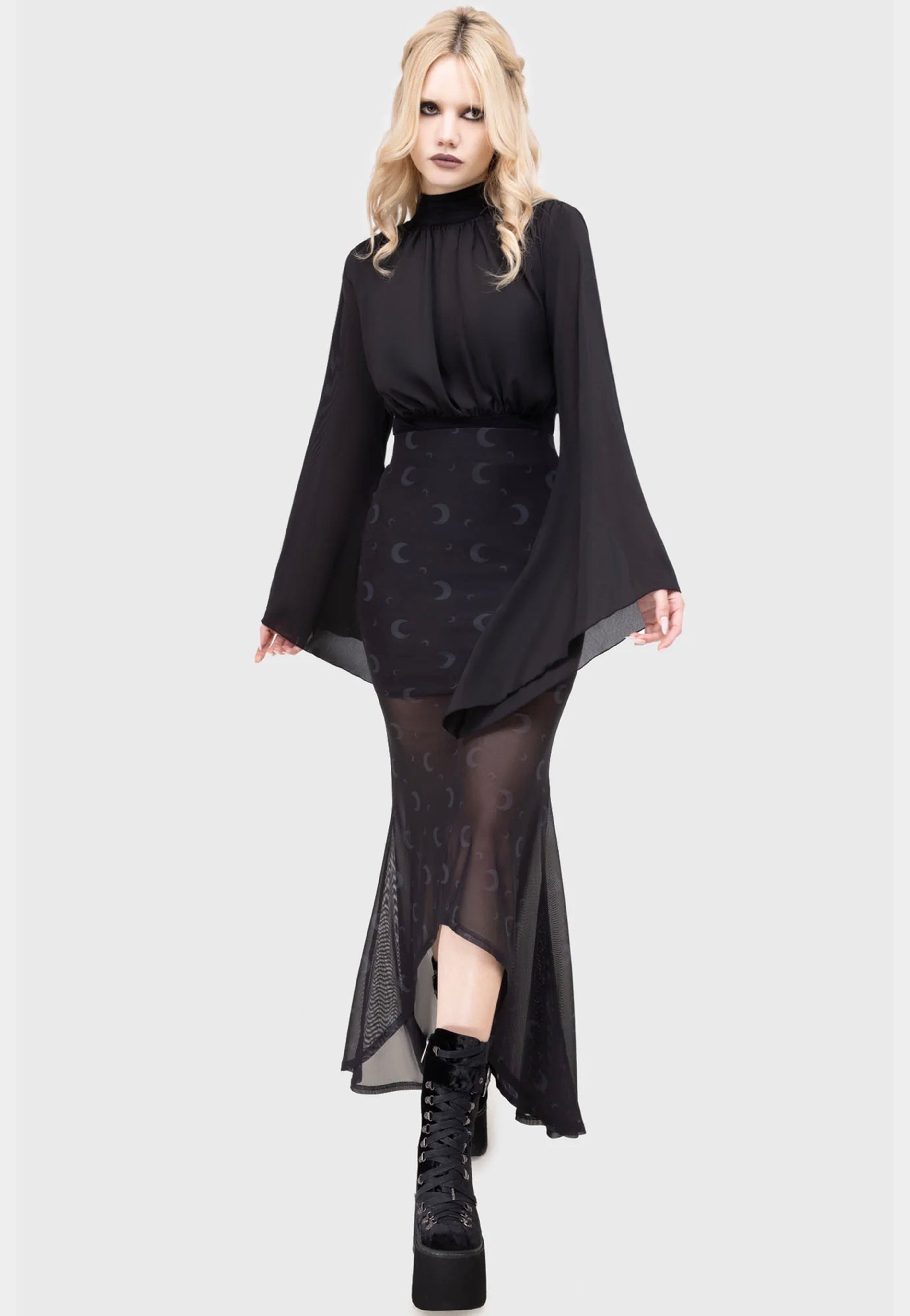 Killstar - Serenade Of Shadows - Skirt | Women-Image
