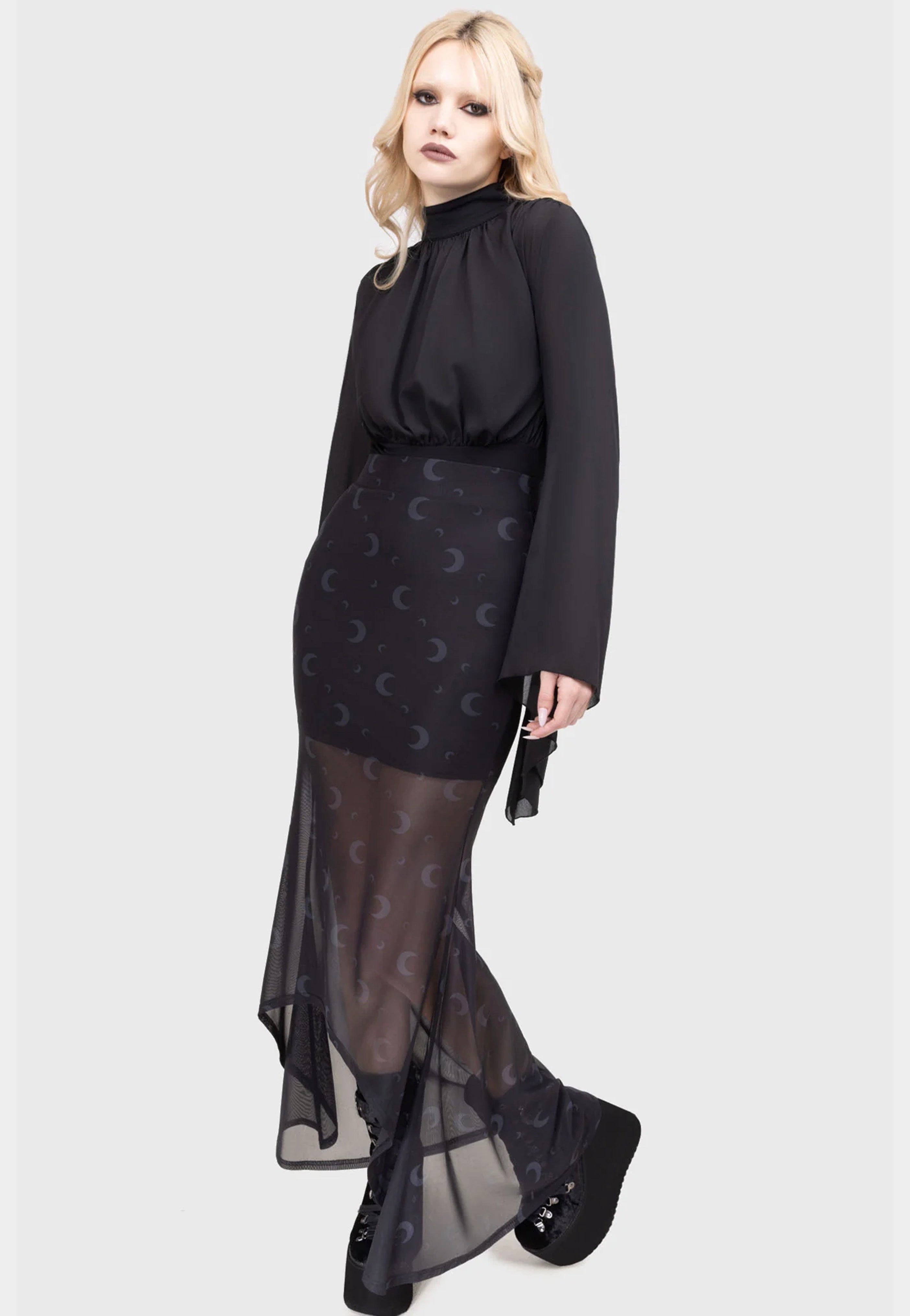 Killstar - Serenade Of Shadows - Skirt | Women-Image