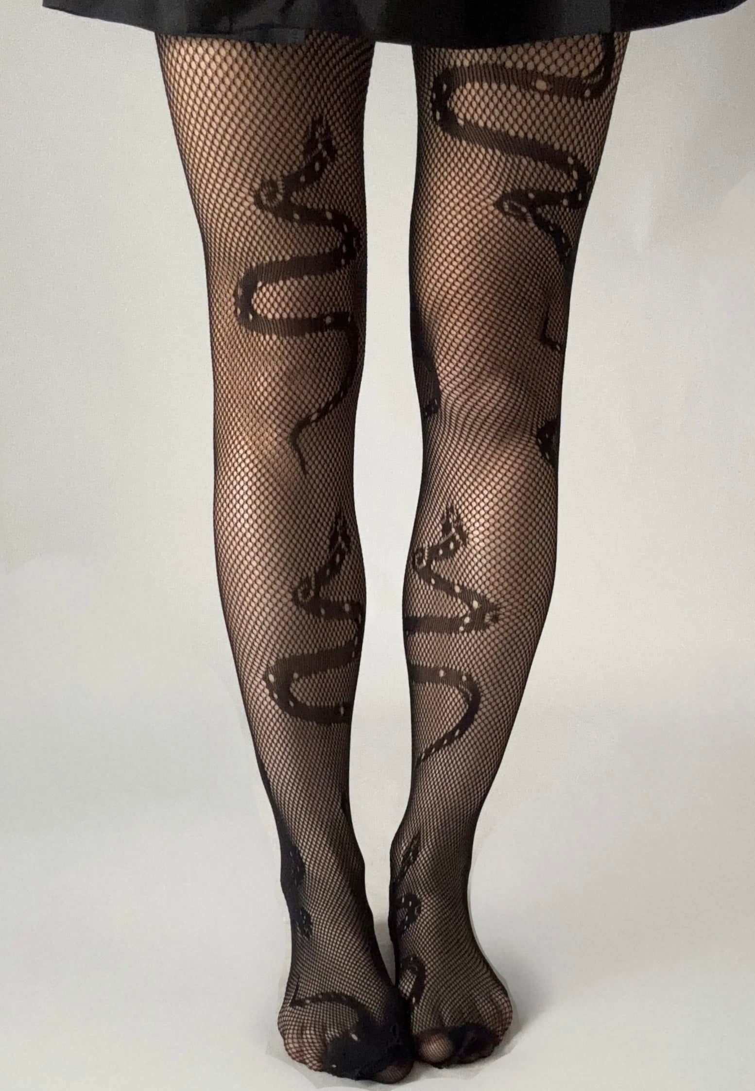 Pamela Mann - Serpentine Net Black - Tights | Women-Image