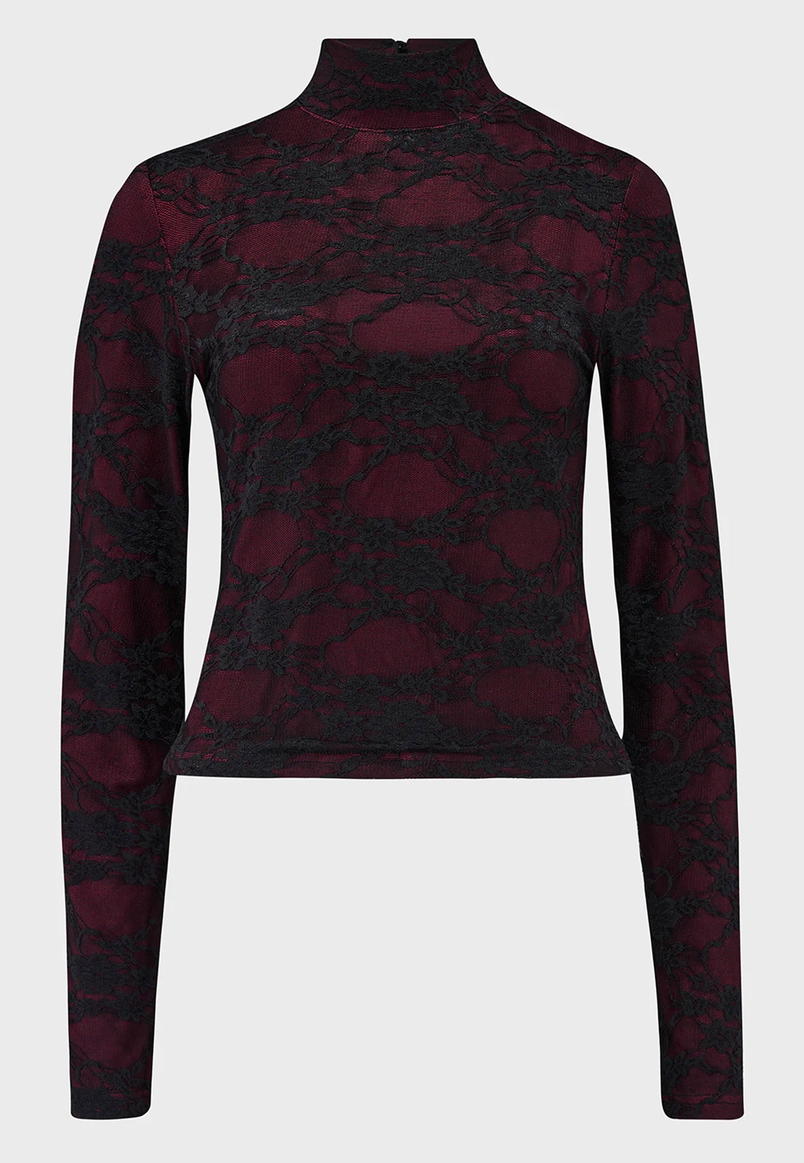 Killstar - Shadowfang Black/Red - Top | Women-Image