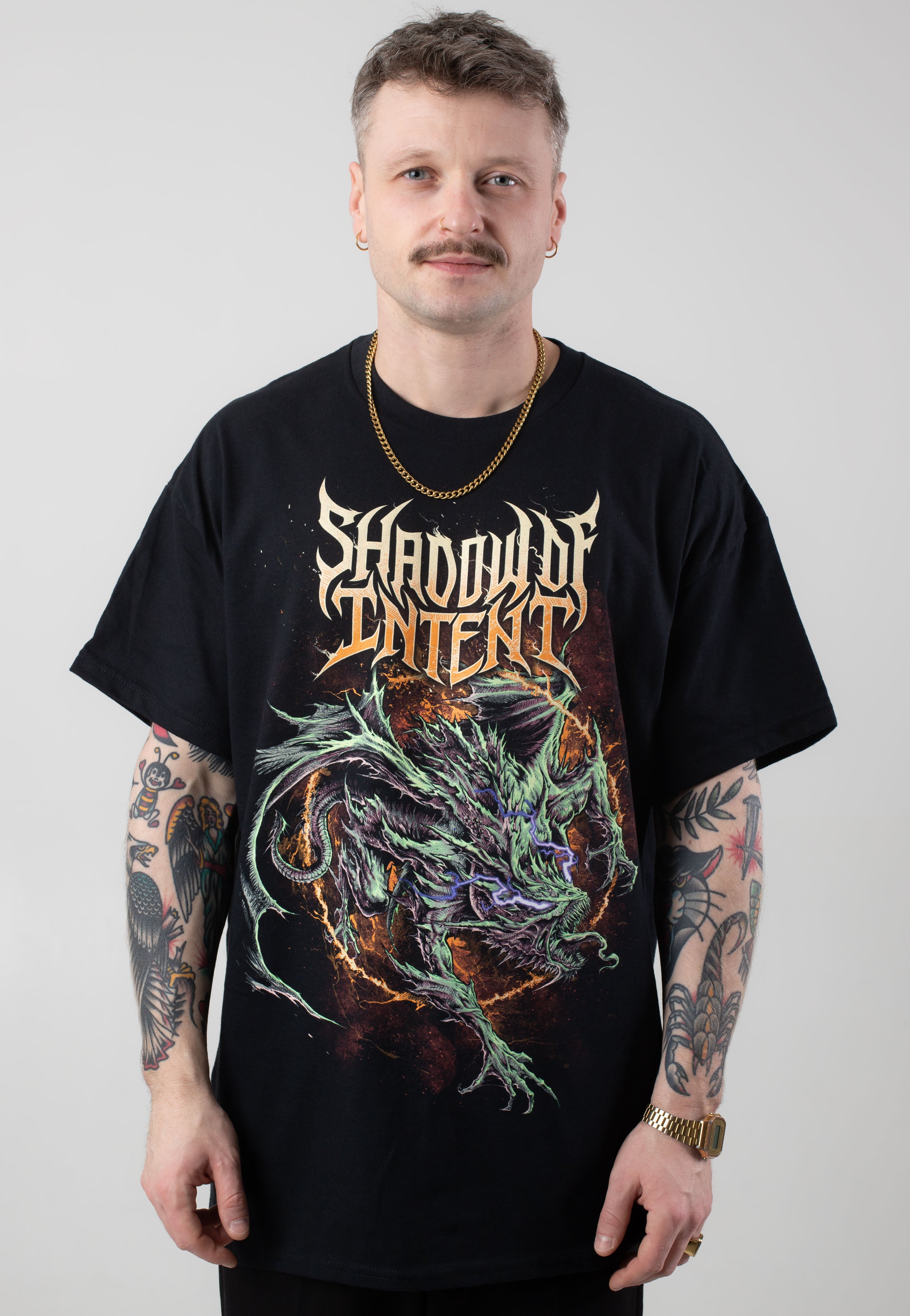 Shadow Of Intent - Fire Dragon - T-Shirt | Men-Image