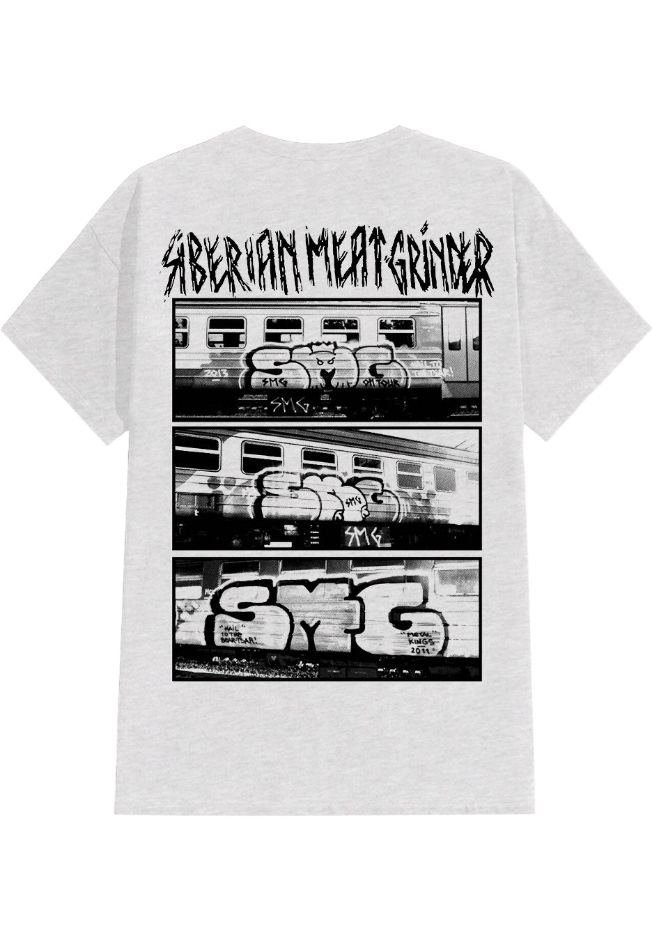 Siberian Meet Grinder - Grafitti Grey - T-Shirt | Neutral-Image