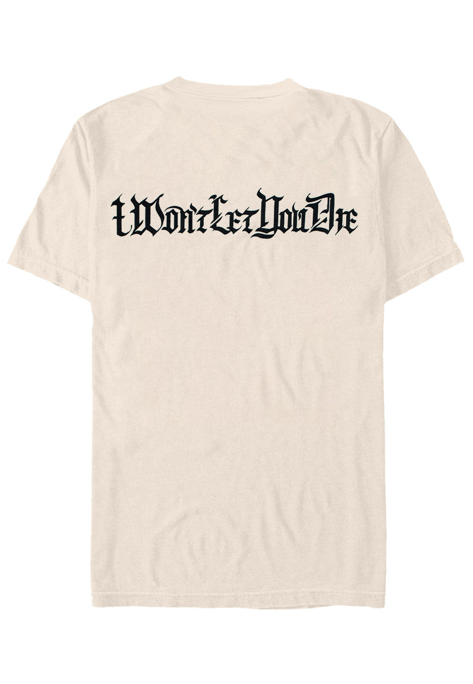 Signs Of The Swarm - No God to Hear You Cry Sand - T-Shirt | Neutral-Image