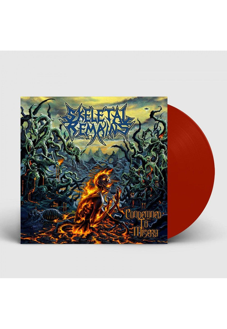 Skeletal Remains - Condemned To Misery (Re-Issue 2021) Brick Red - Colored Vinyl