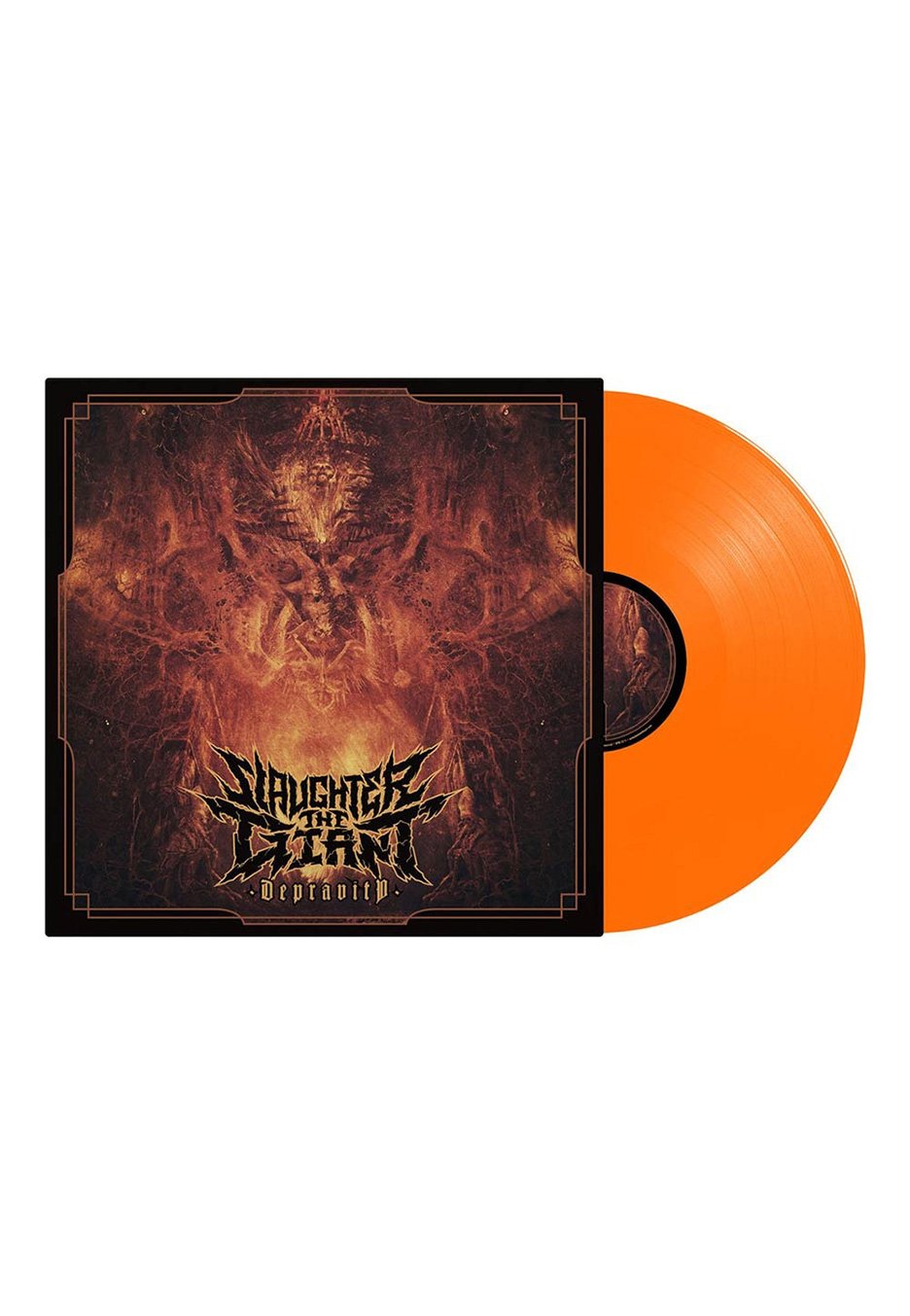 Slaughter The Giant - Depravity Transparent Orange - Colored Vinyl