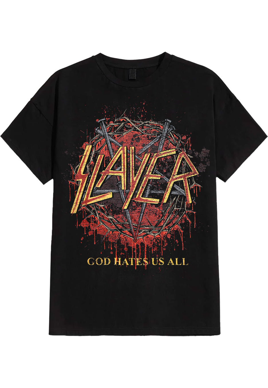 SLAYER GOD HATES US ALL Tシャツ Slayer - God Hates Us All - T-Shirt | Nuclear Blast