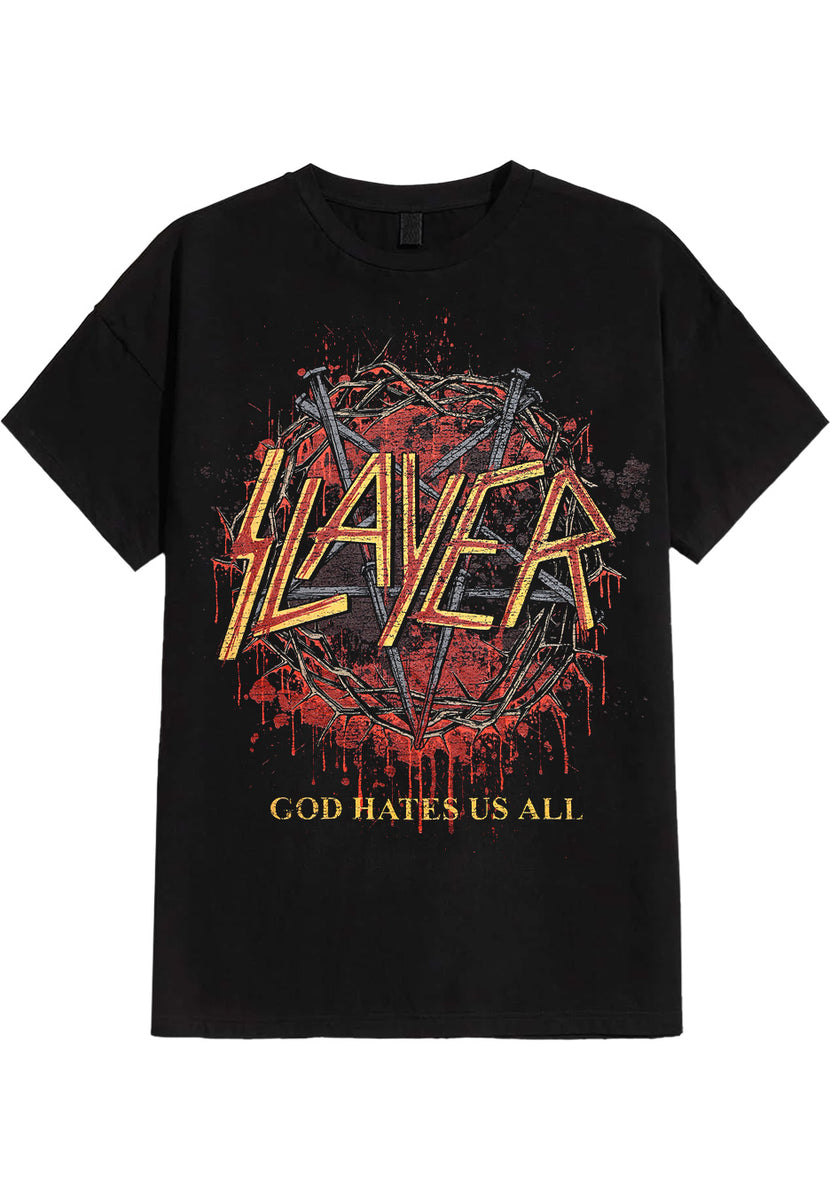 SLAYER GOD HATES US ALL Tシャツ Slayer - God Hates Us All - T-Shirt | Nuclear Blast