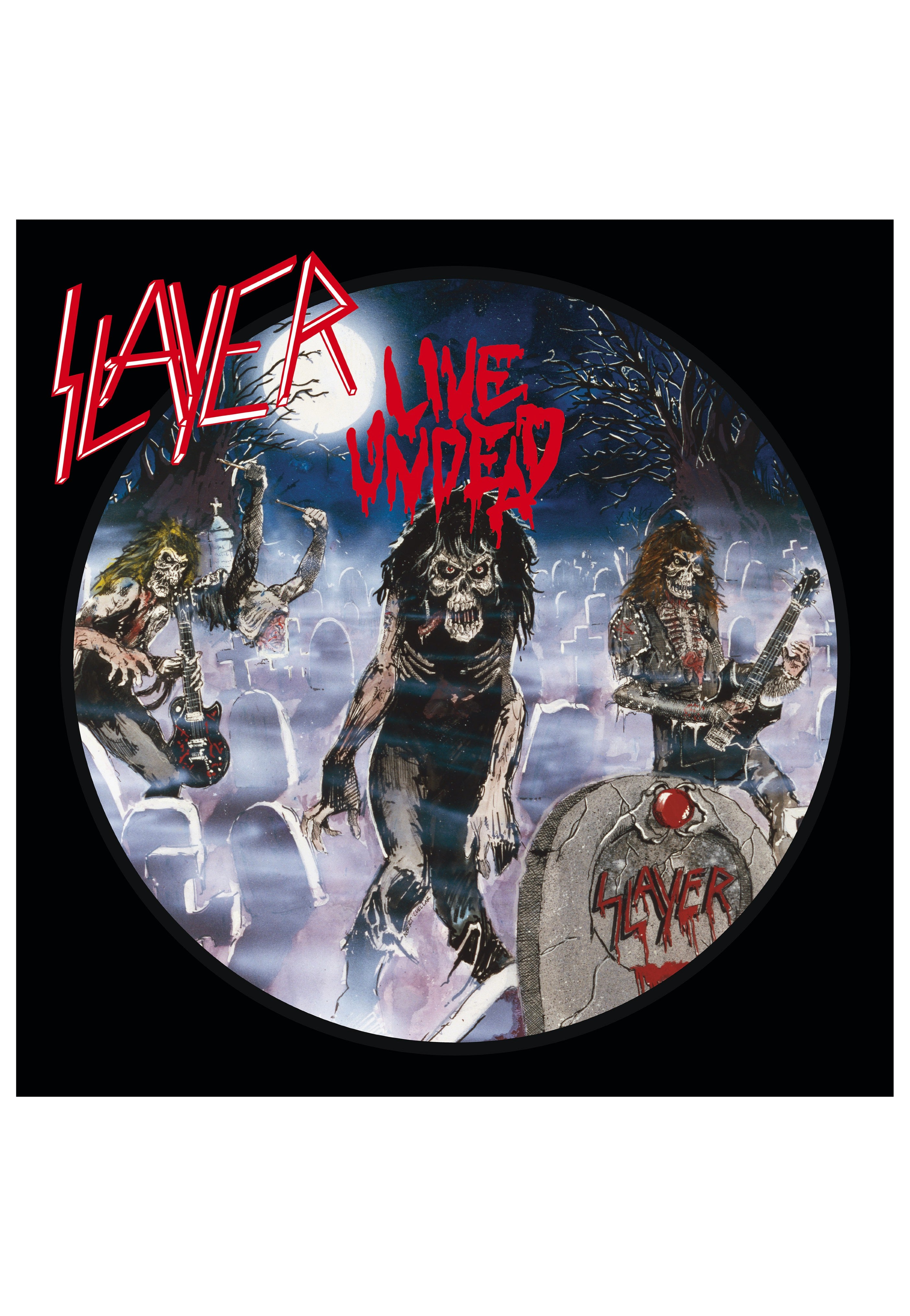 『SLAYER「LIVE UNDEAD」8曲入り US盤 中古レコード』 LIVE UNDEAD – Slayer Official