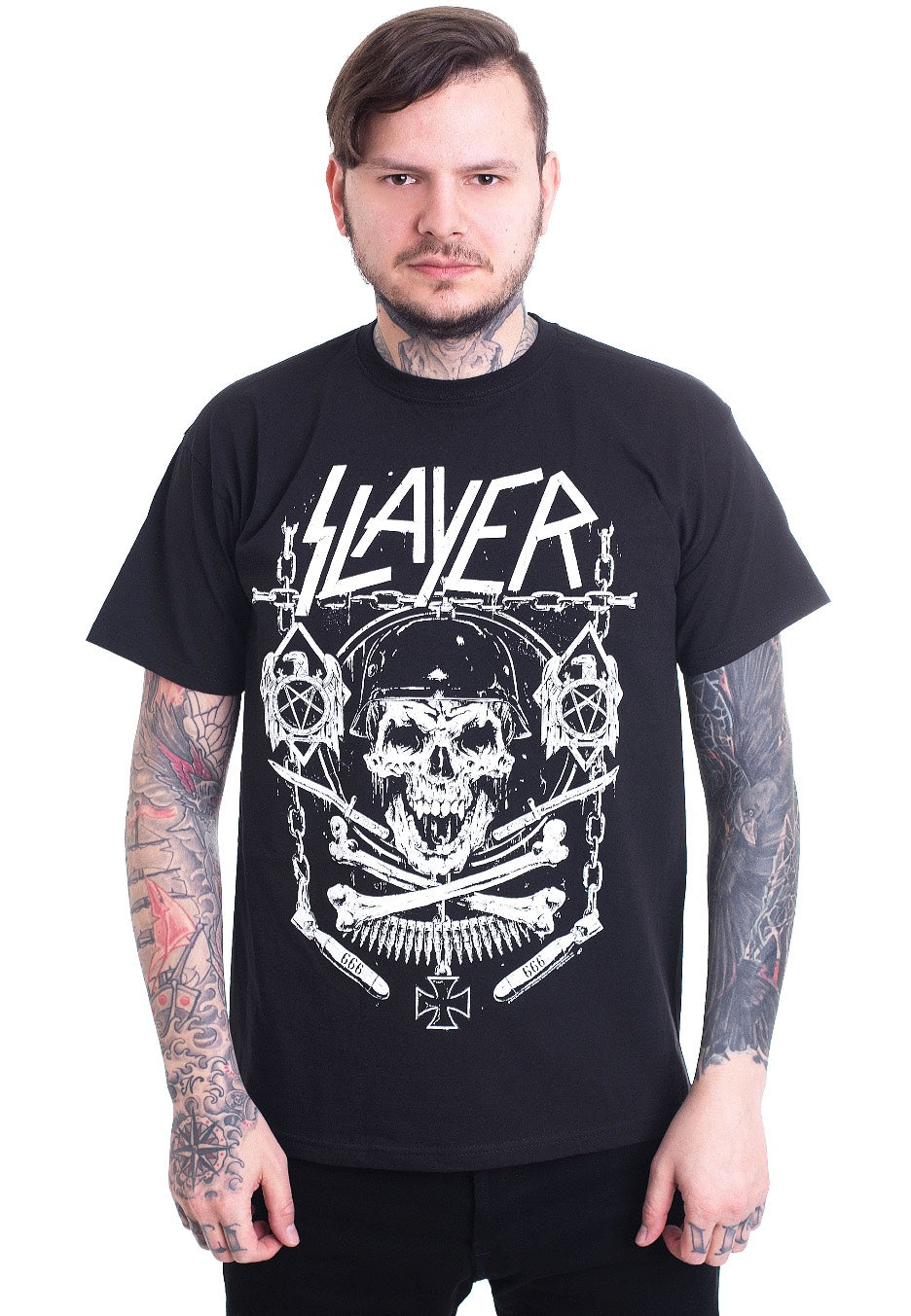 Slayer - Skull & Bones Revised - T-Shirt