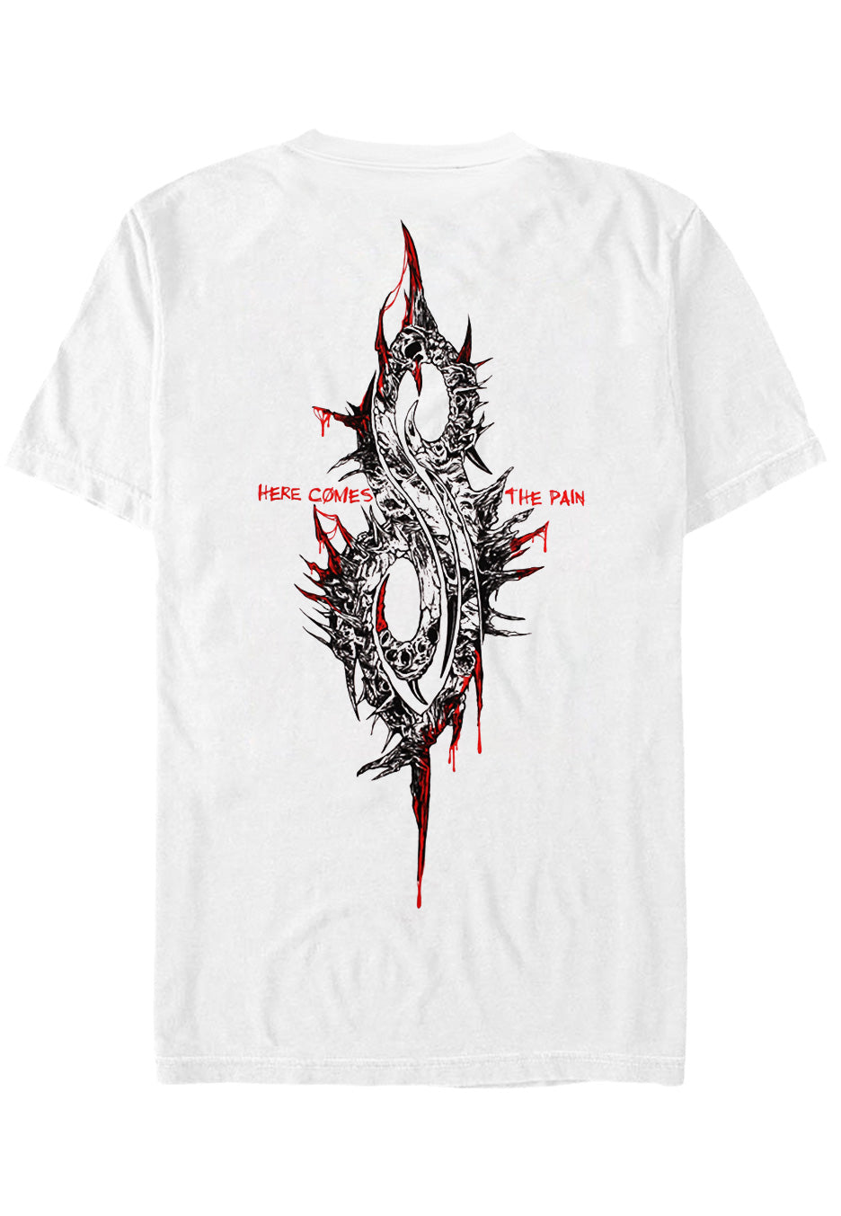 Slipknot - 9 Eye Monster White - T-Shirt | Nuclear Blast