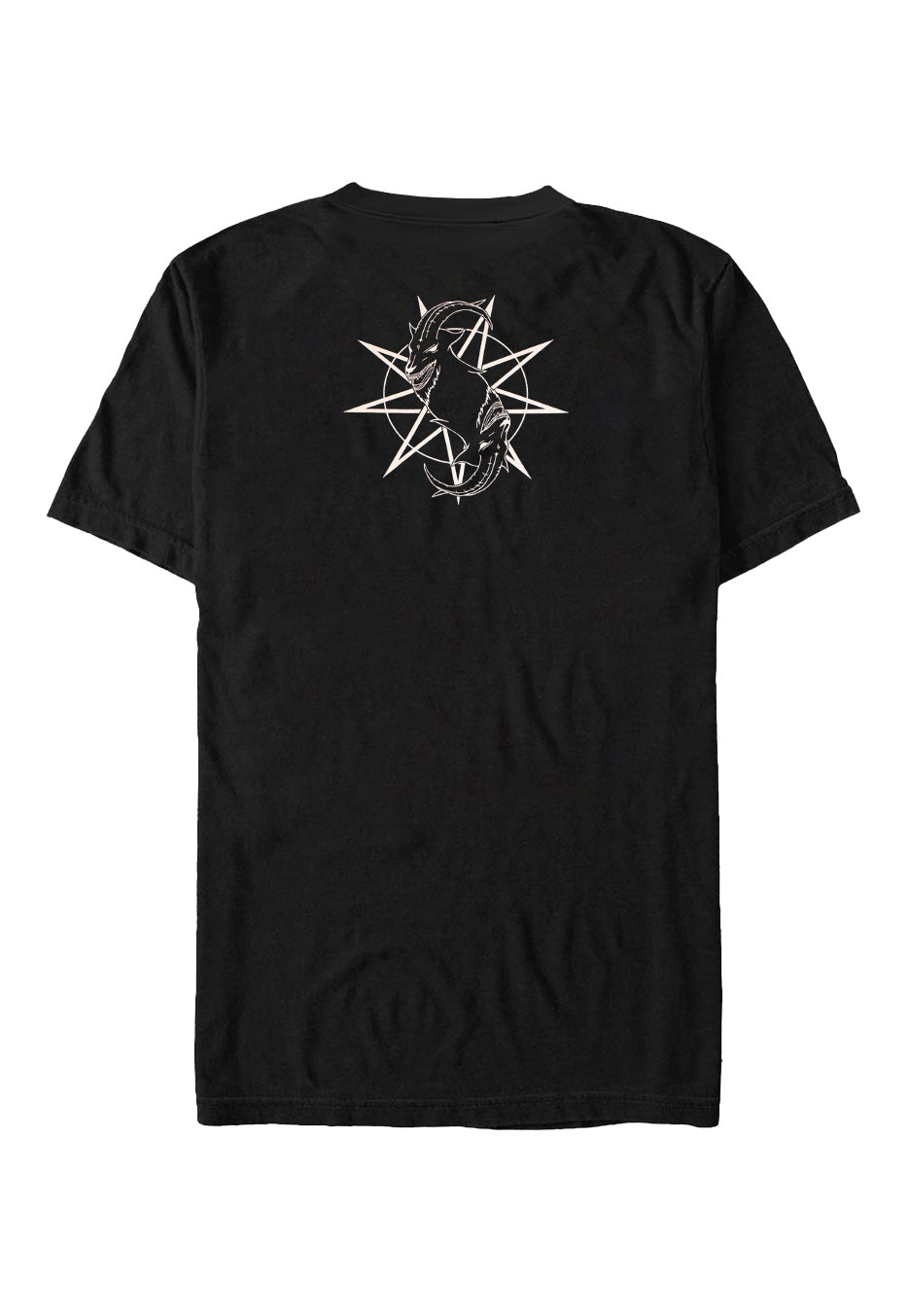 Slipknot - Goat Star Logo Back Print - T-Shirt