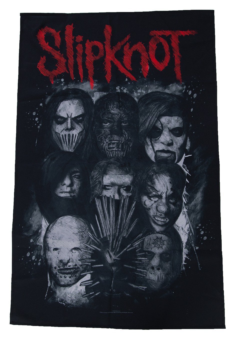 Slipknot - Masks - Flag
